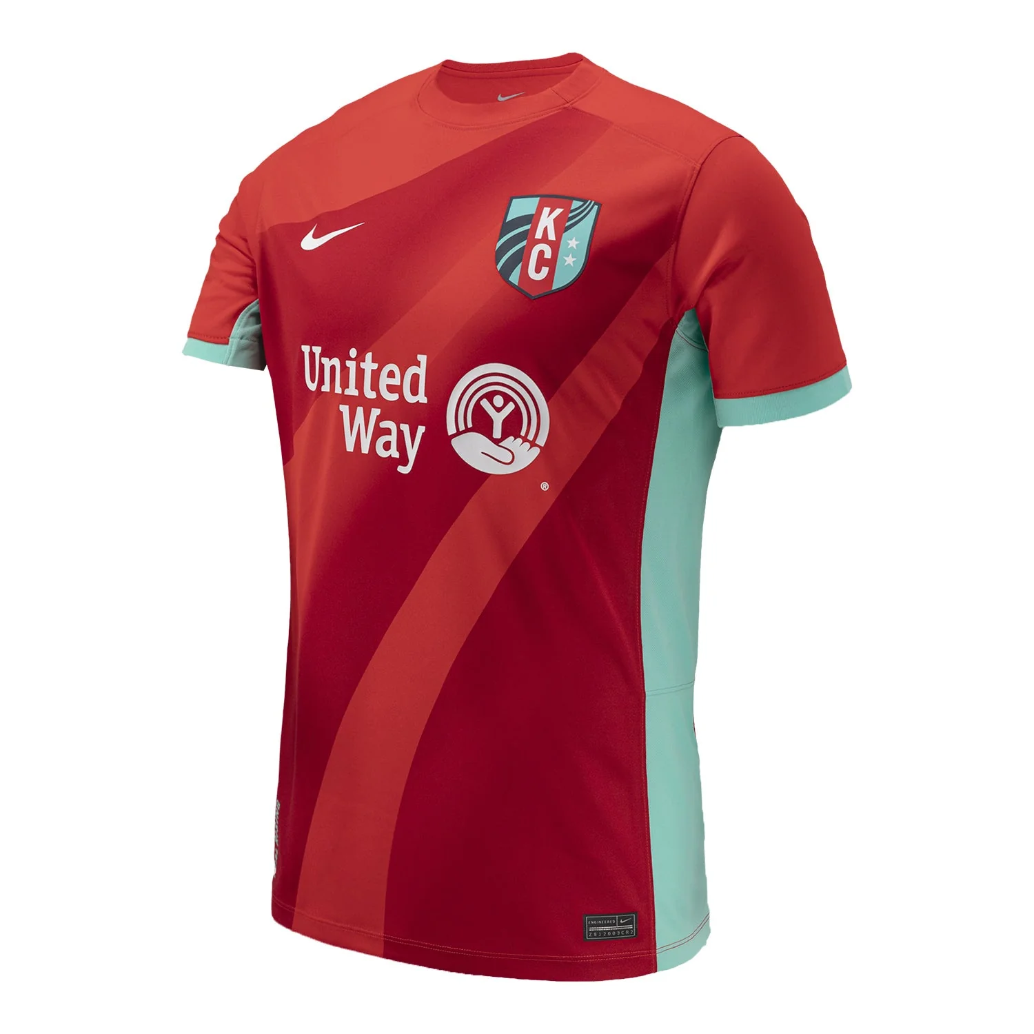 2024 Unisex KC Current Nike Red Primary Replica Customizable Jersey - Image 3