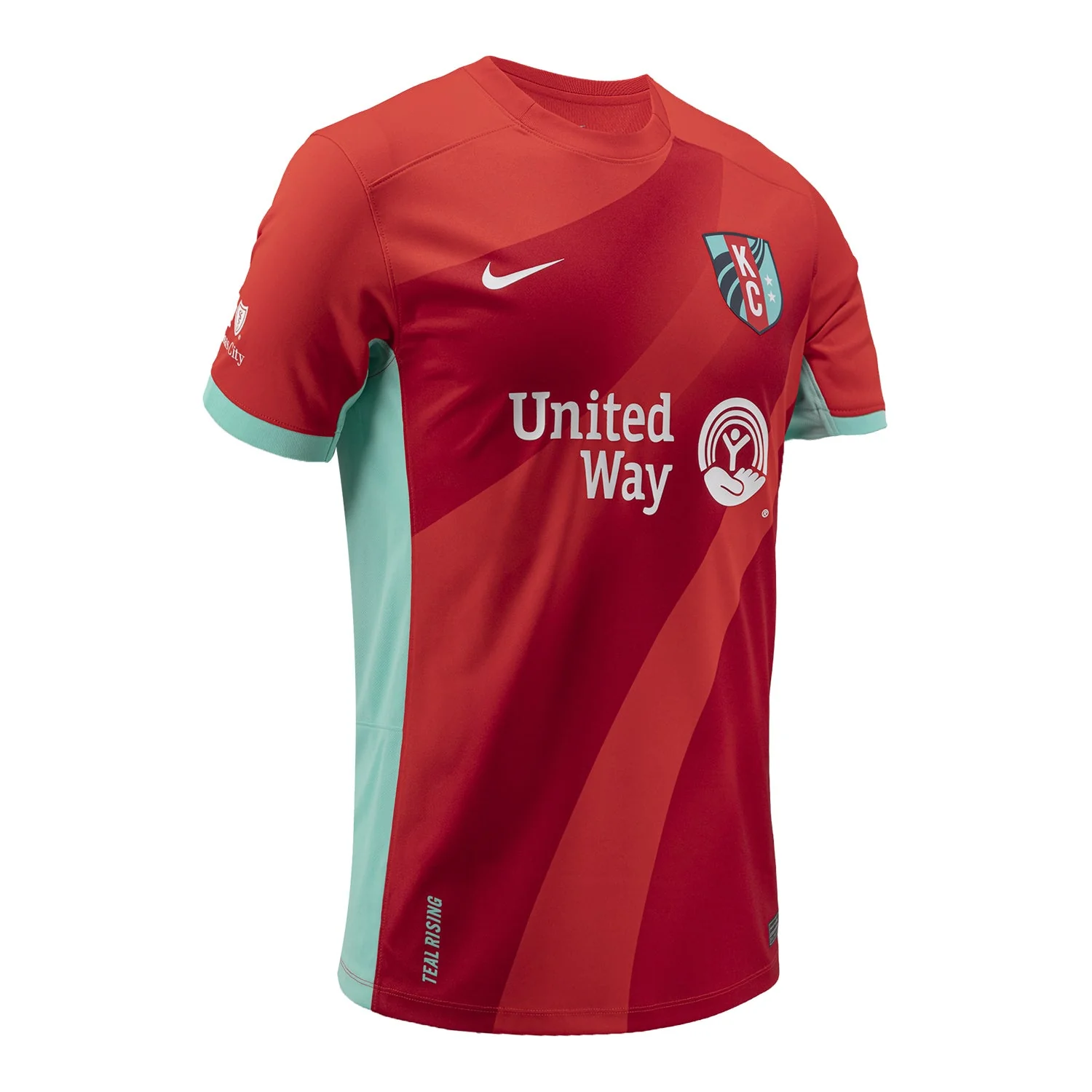 2024 Unisex KC Current Nike Red Primary Replica Customizable Jersey - Image 4