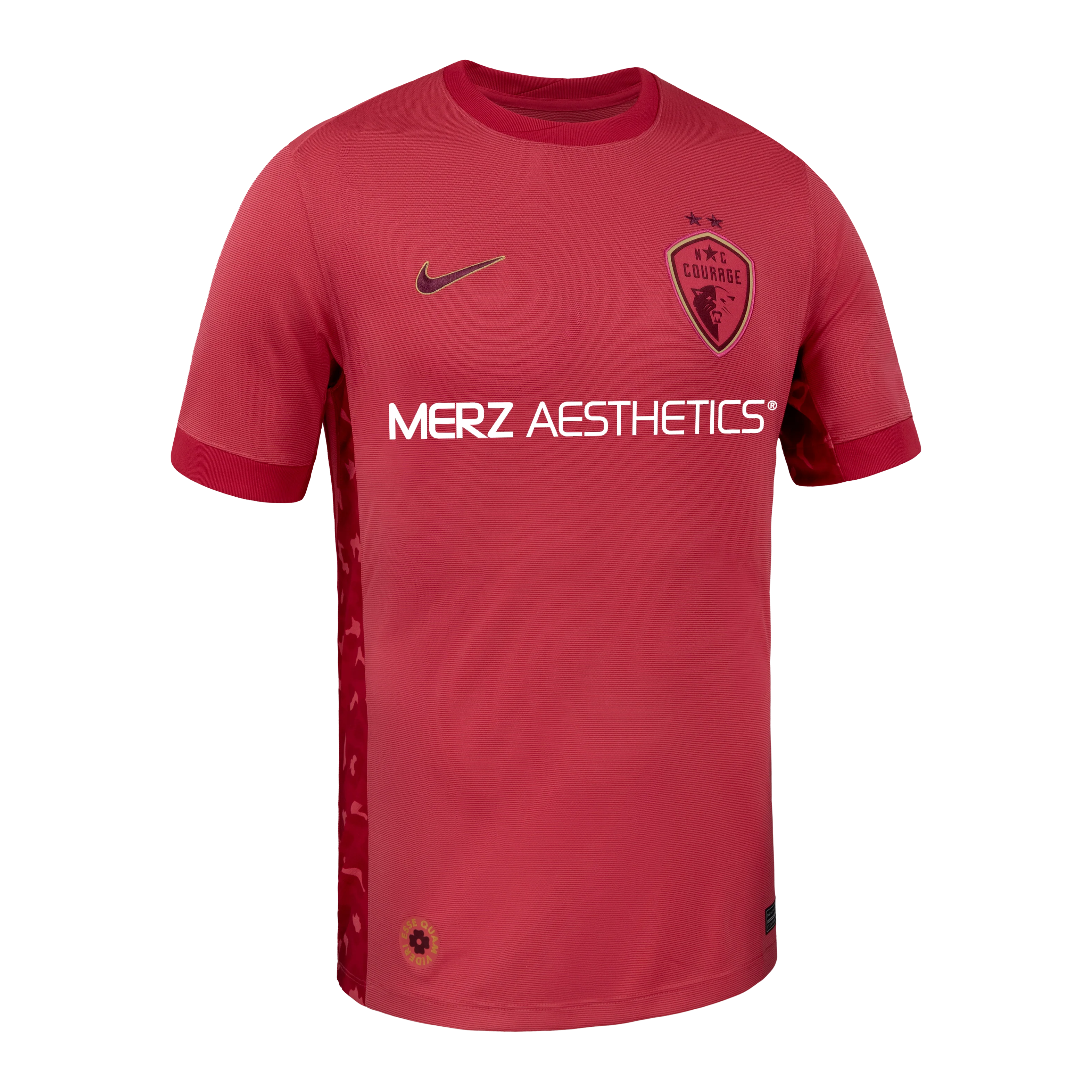 2024 Unisex NC Courage Nike Pink Believe Secondary Replica Customizable Jersey - Image 4