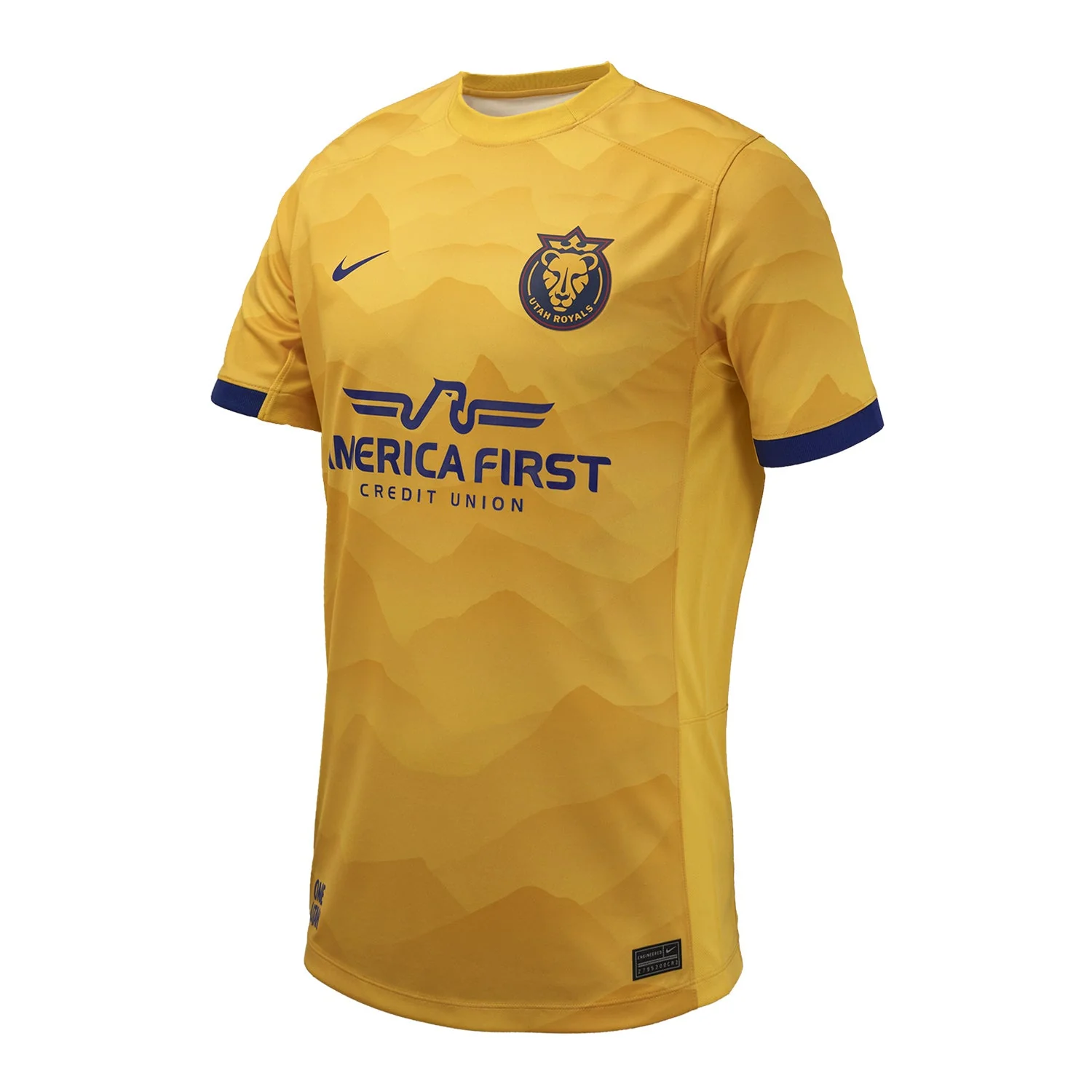 2024 Unisex Utah Royals Nike Yellow Primary Replica Customizable Jersey - Image 3