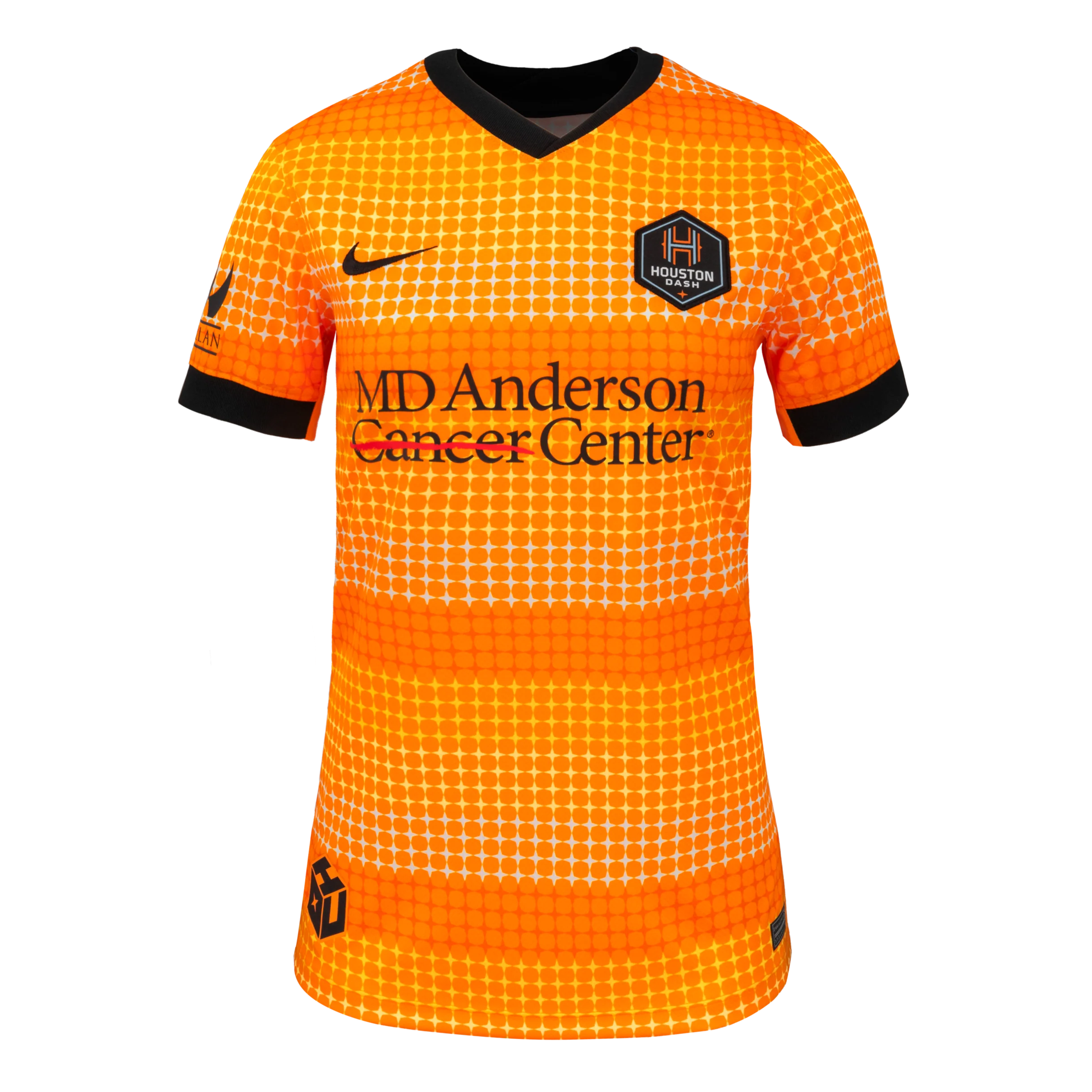 2024 Women's Houston Dash Nike Orang Primary Replica Customizable Jersey