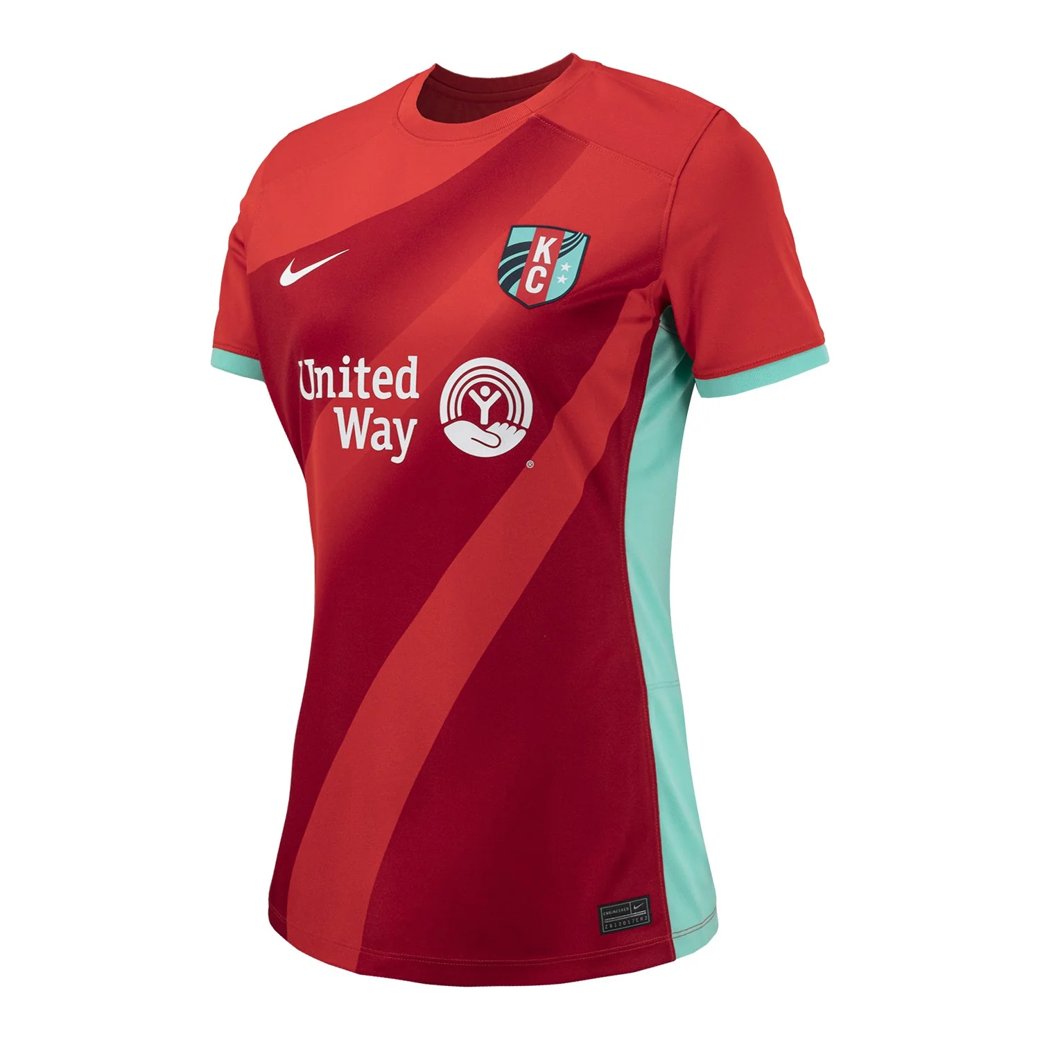 2024 Women's KC Current Nike Red Primary Replica Customizable Jersey - Image 3