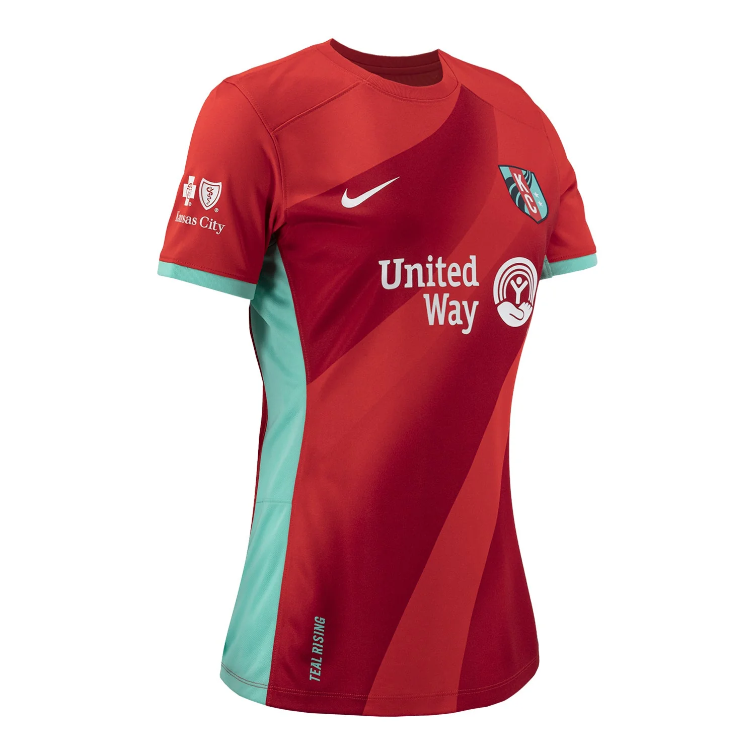 2024 Women's KC Current Nike Red Primary Replica Customizable Jersey - Image 4