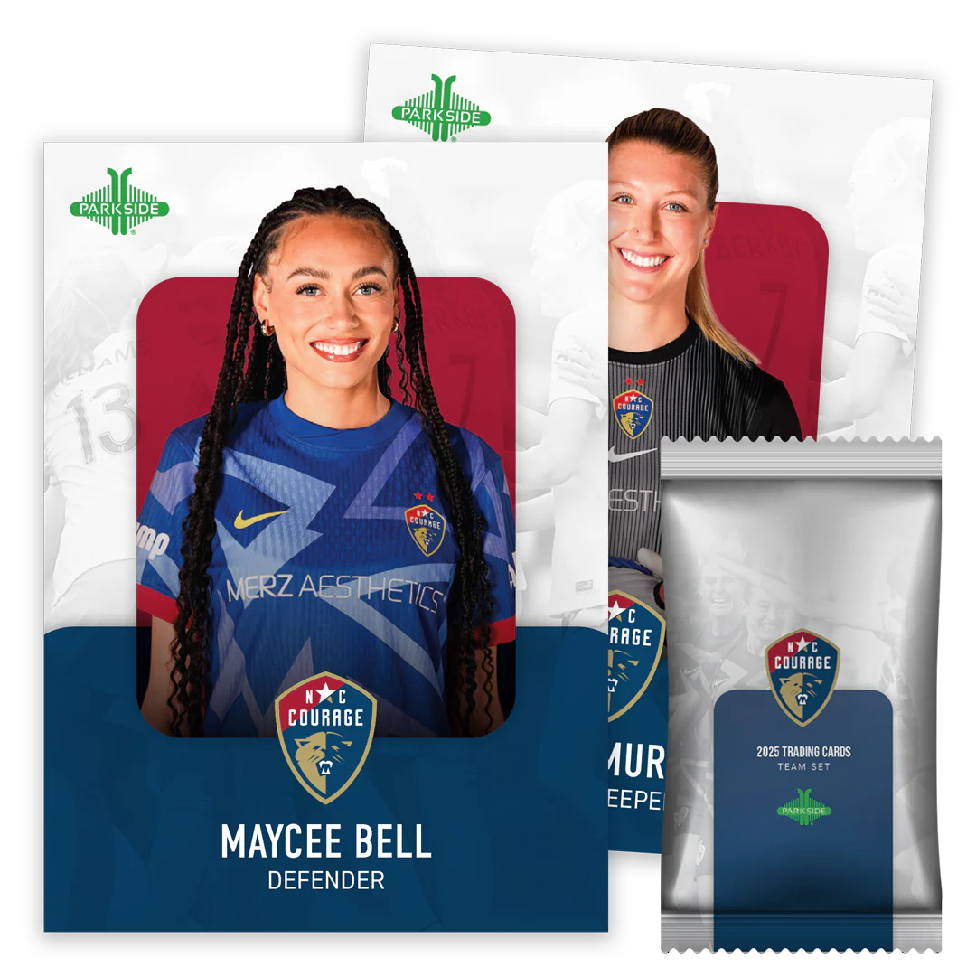 2025 NC Courage Trading Card Set
