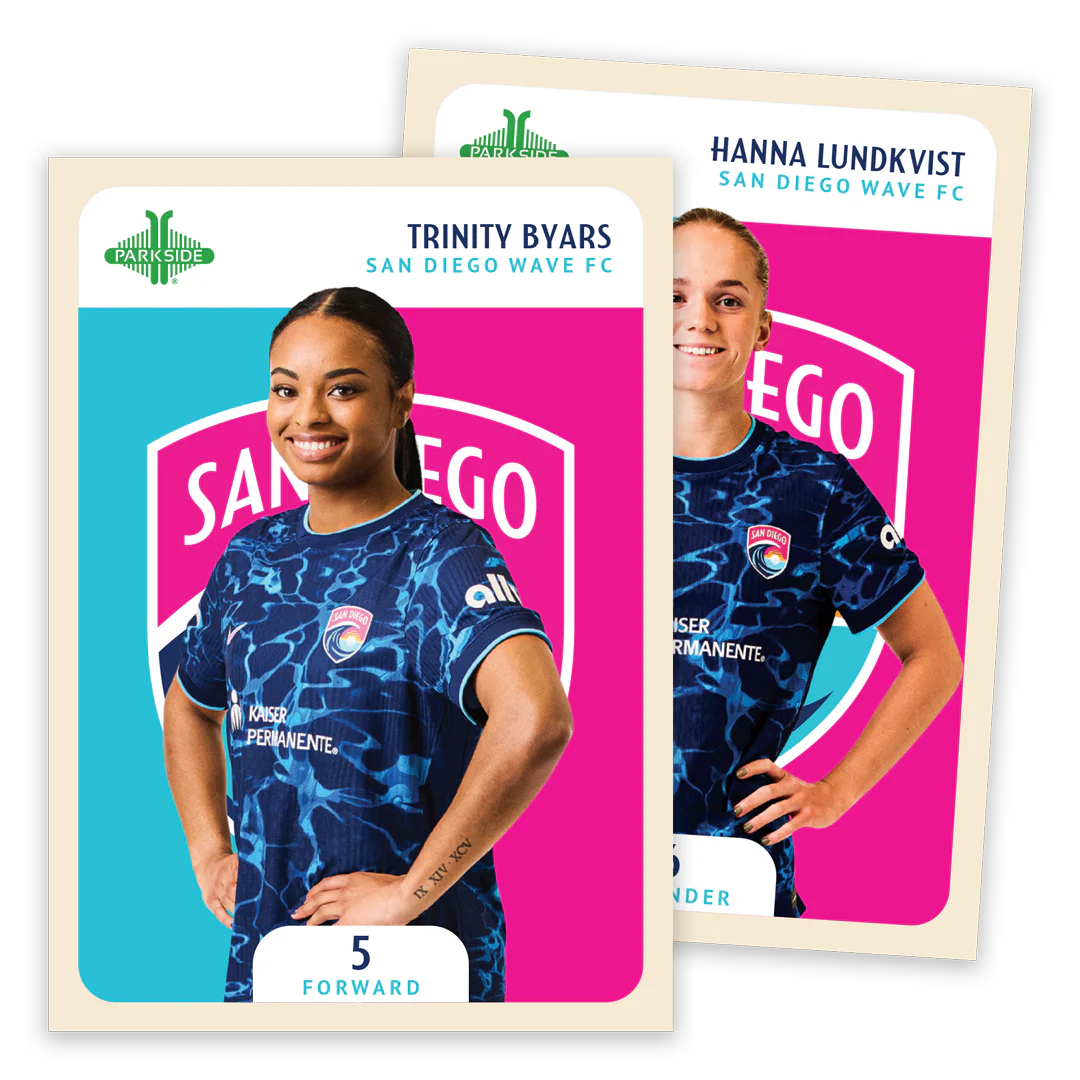 2025 San Diego Wave Trading Card Set - Image 2