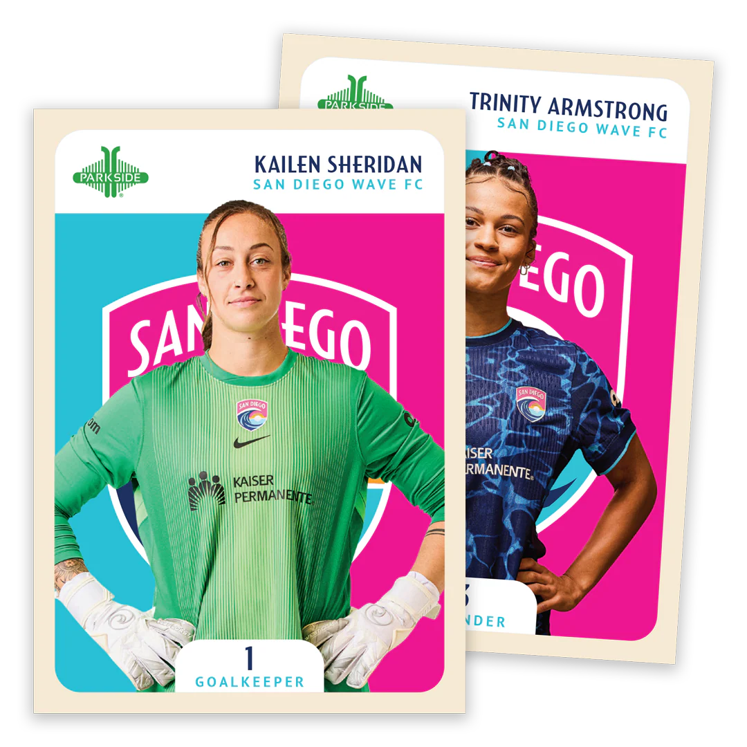 2025 San Diego Wave Trading Card Set - Image 3