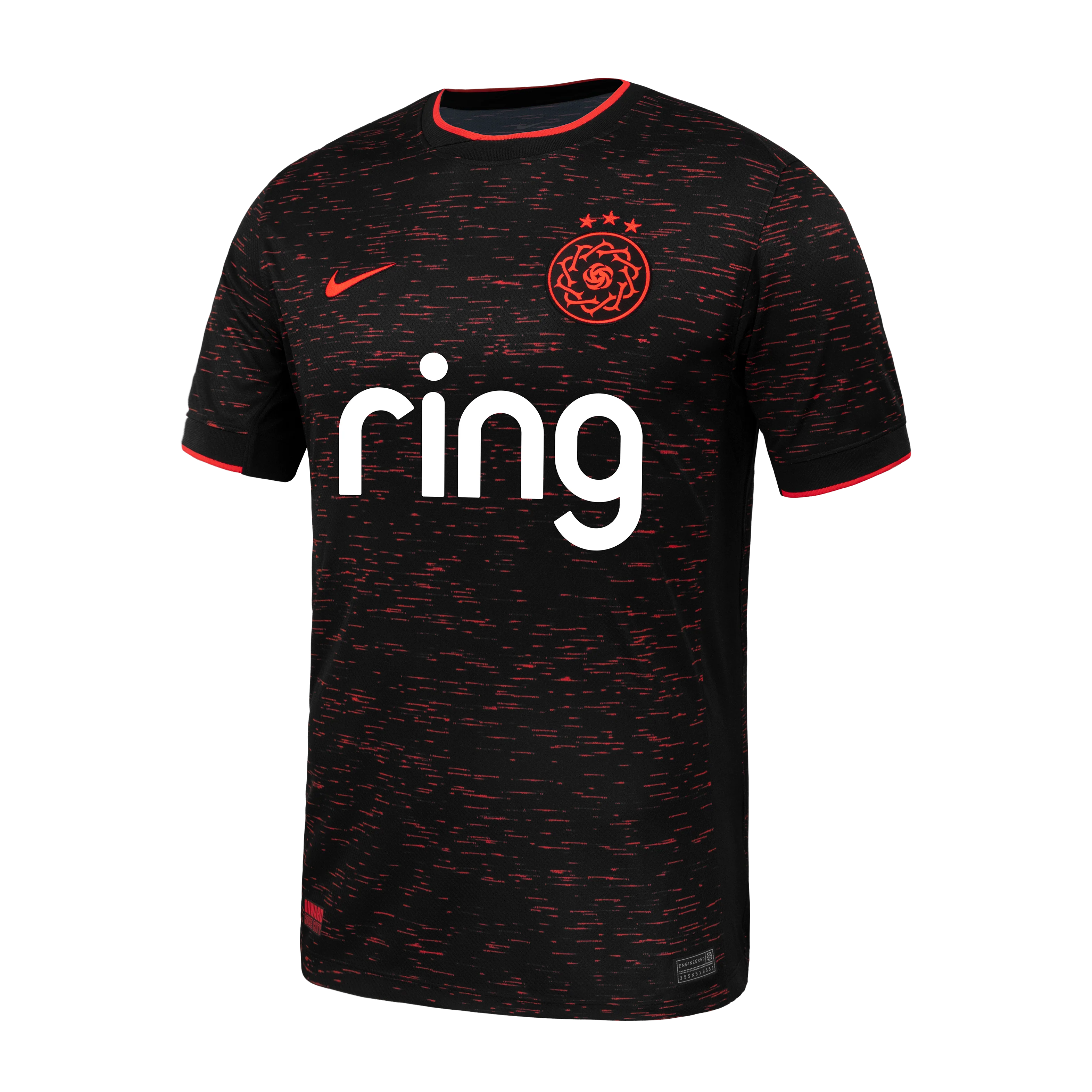 Unisex Portland Thorns FC Nike Black Secondary Replica Sophia Wilson Jersey - Image 3