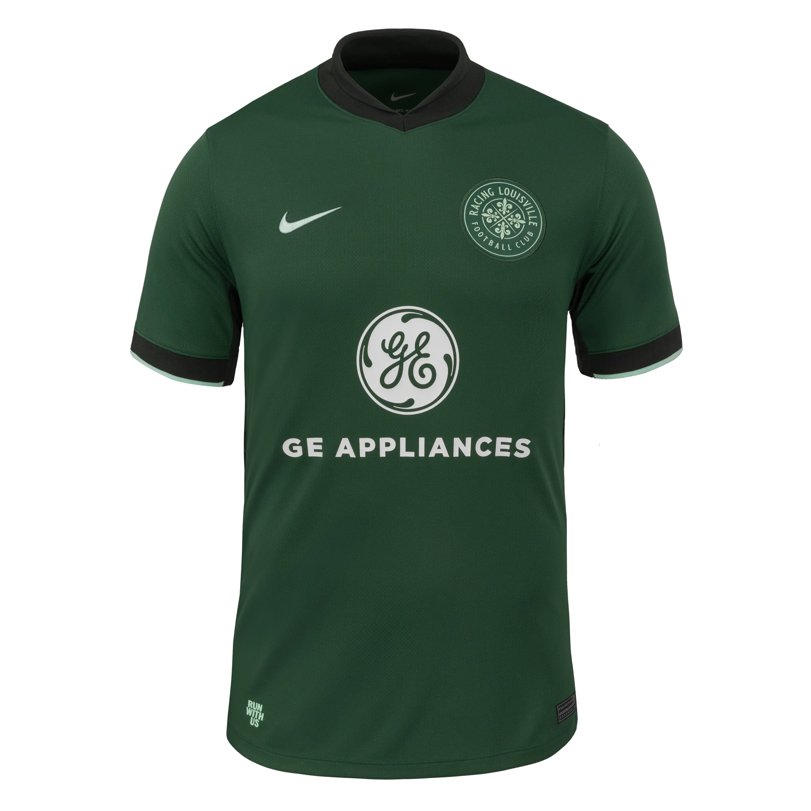 2025 Unisex Racing Louisville Nike Green Roots Secondary Replica Customizable Jersey