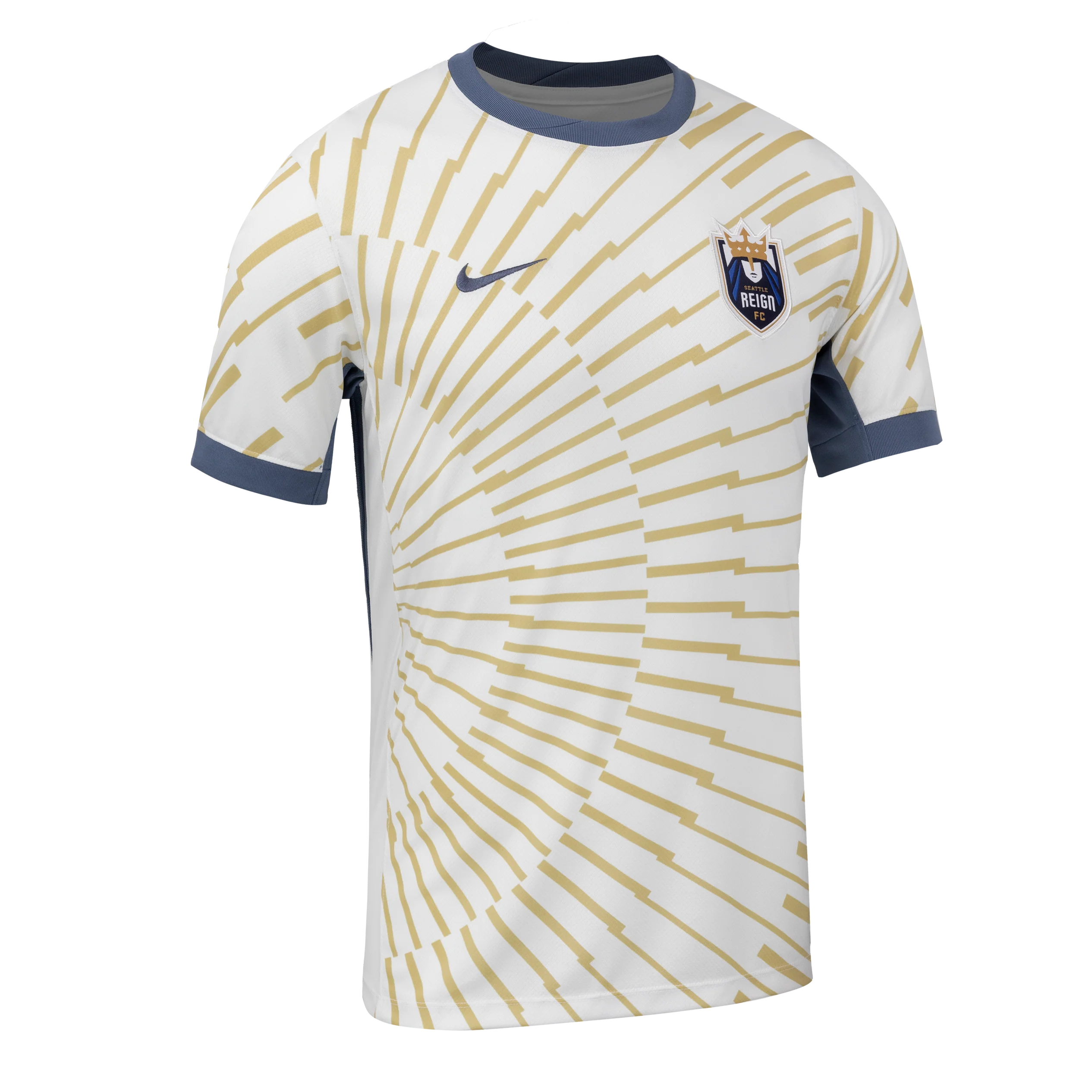 2025 Unisex Seattle Reign FC Nike White Rise Secondary Replica Customizable Jersey - Image 4