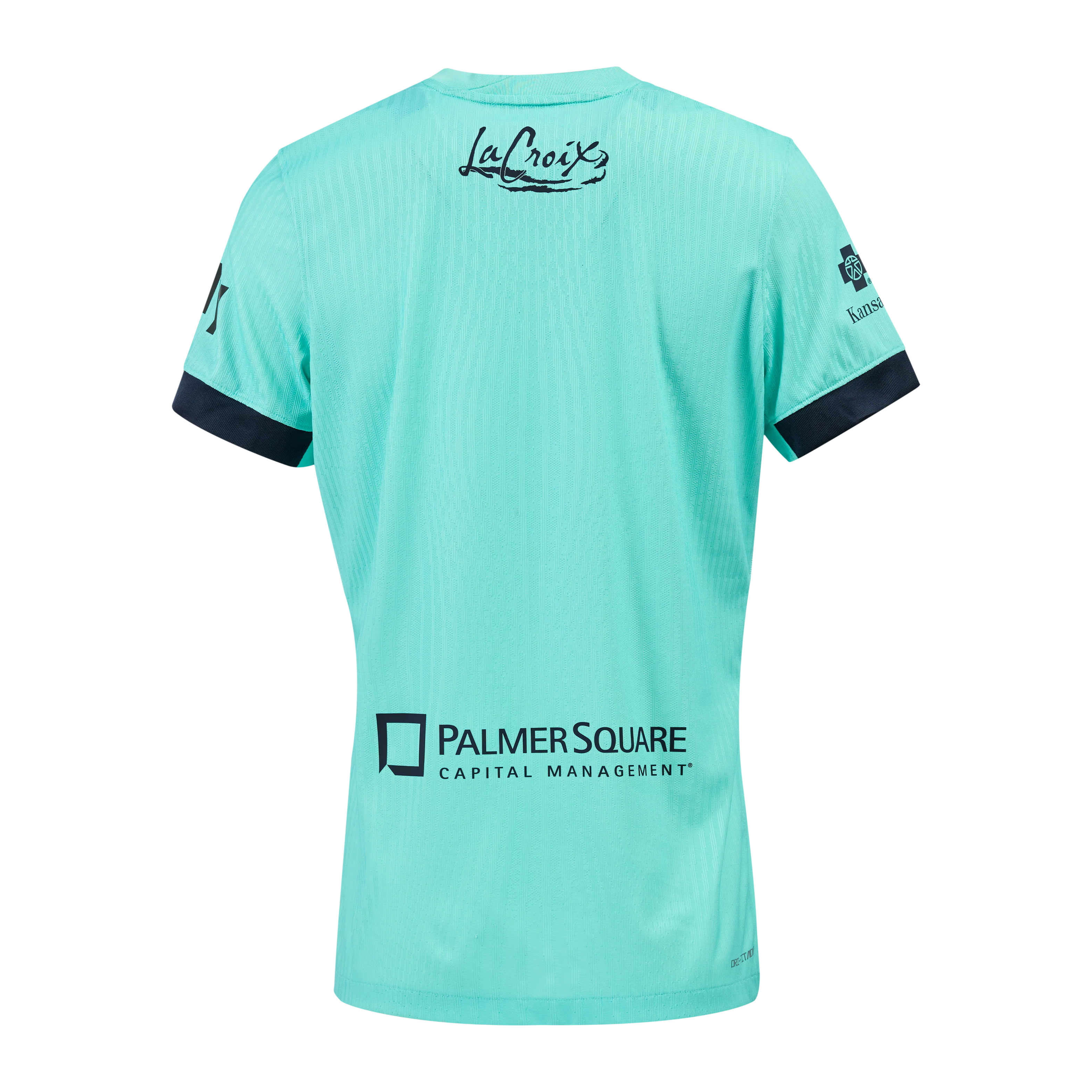 2025 Women's KC Current NWSL Teal Town Secondary Authentic Customizable Jersey - Image 2