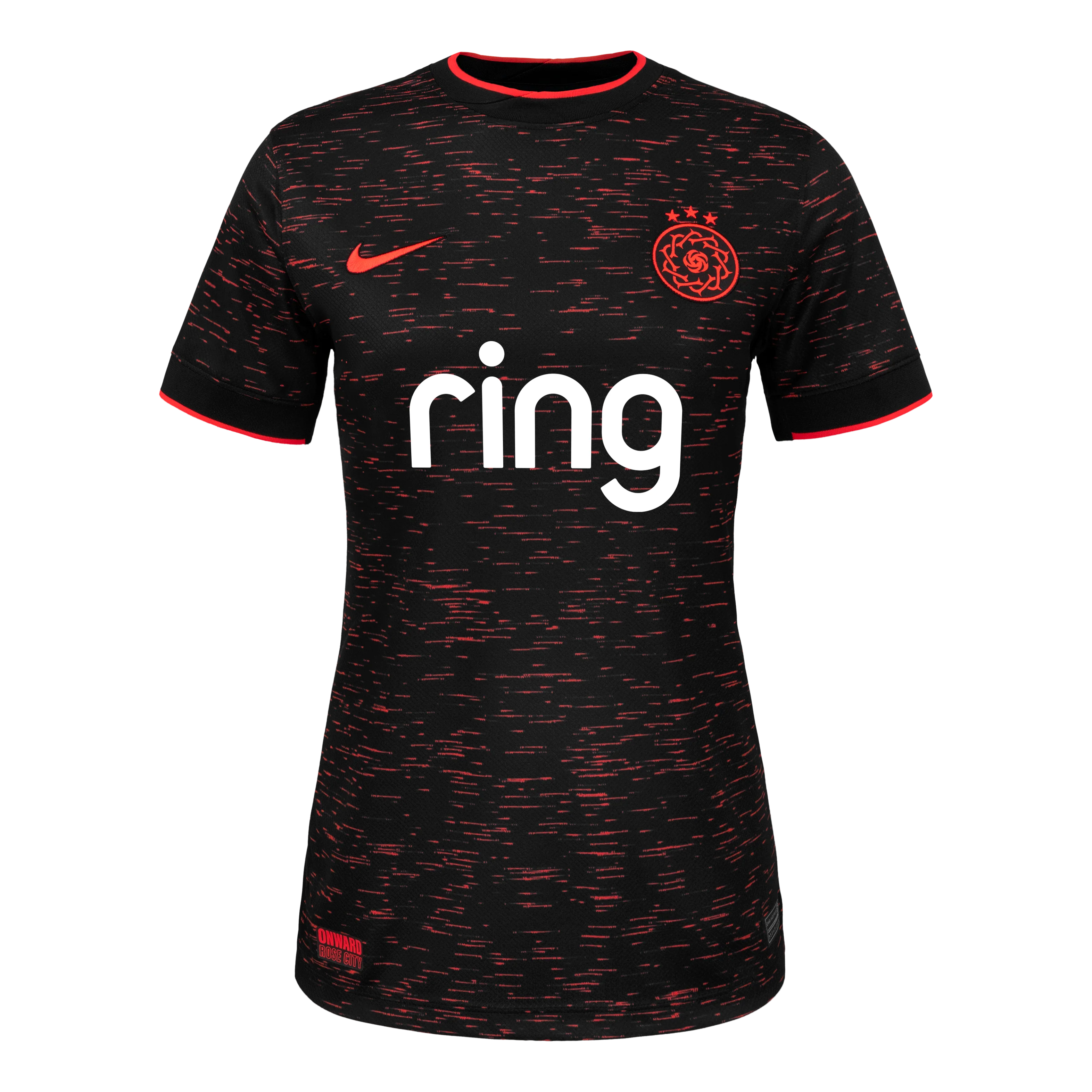 Women's Portland Thorns FC Nike Black Secondary Replica Sophia Wilson Jersey - Image 2