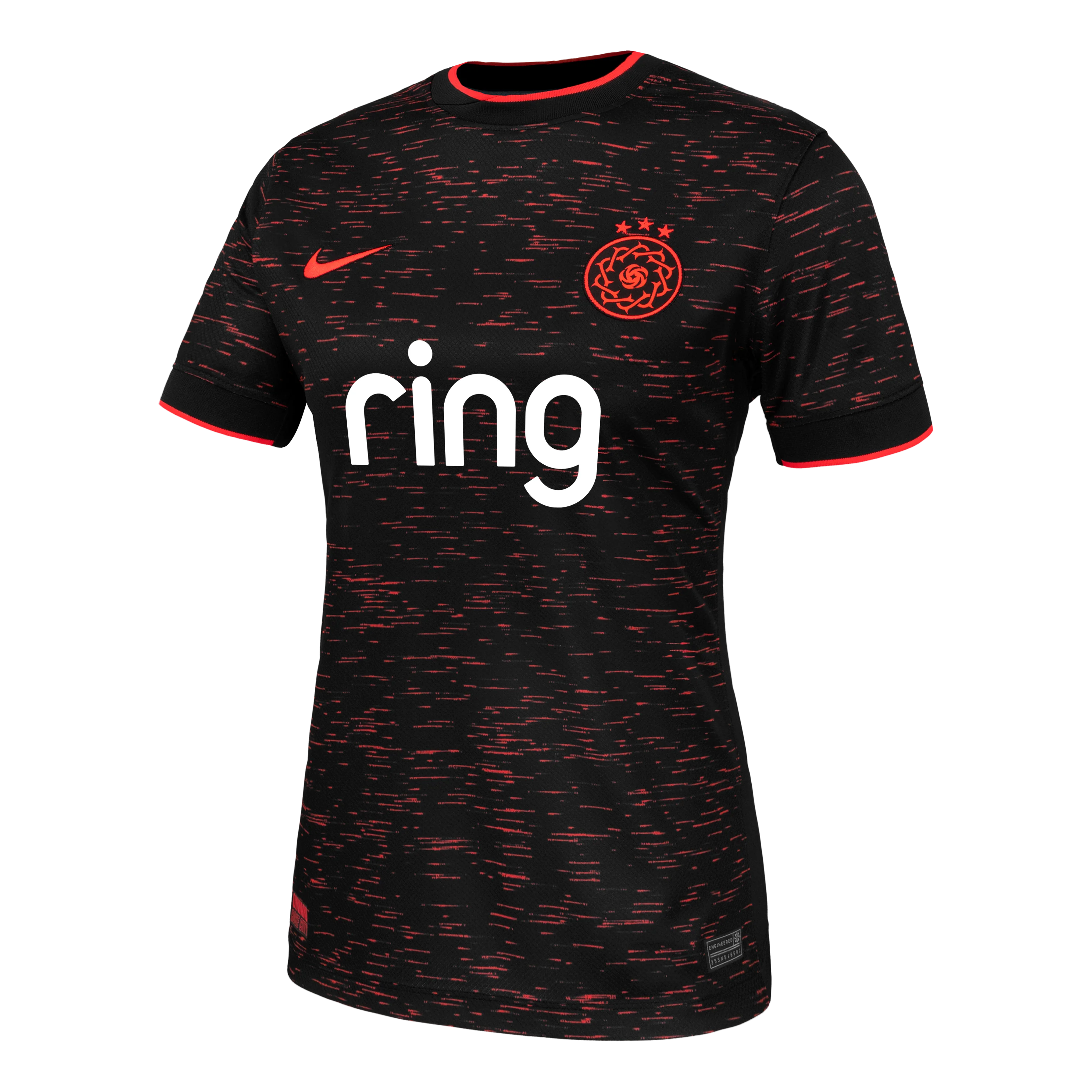 Women's Portland Thorns FC Nike Black Secondary Replica Sophia Wilson Jersey - Image 3