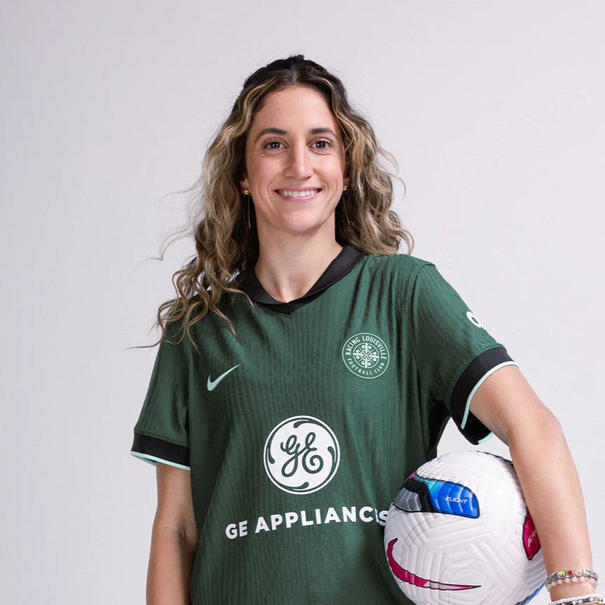 2025 Women's Racing Louisville FC NWSL Green Roots Secondary Authentic Customizable Jersey - Image 5