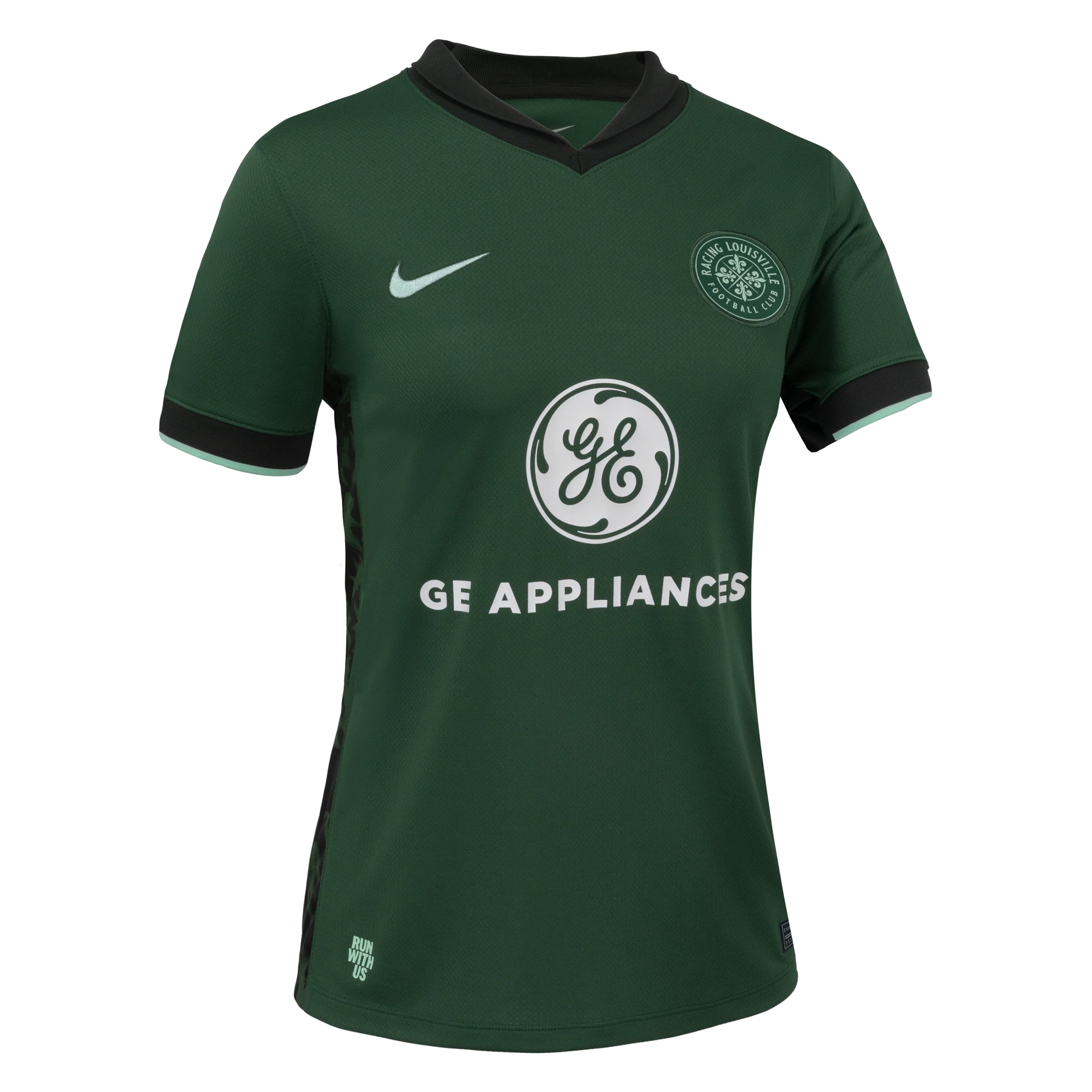 2025 Women's Racing Louisville Nike Green Roots Secondary Replica Customizable Jersey - Image 4