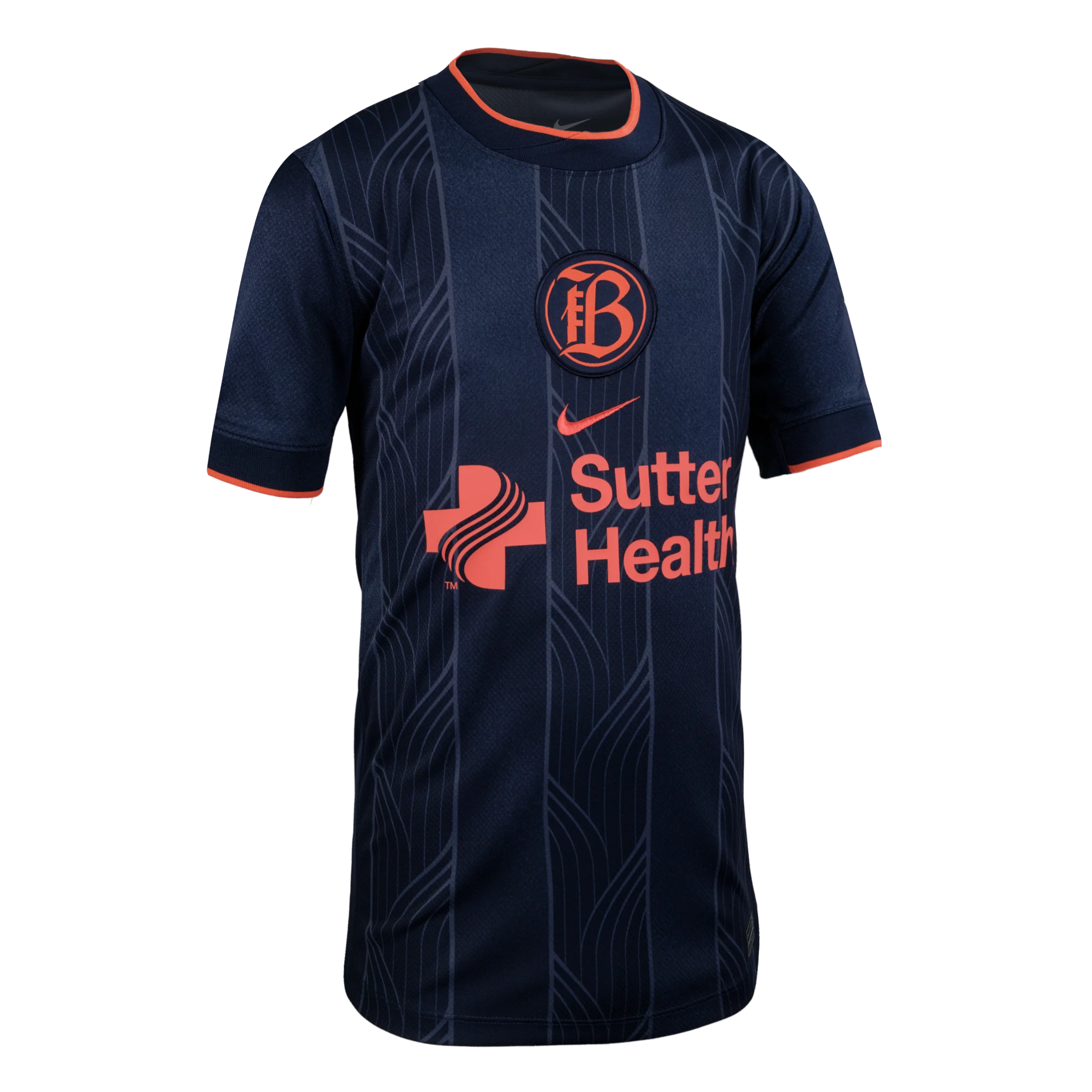 2025 Youth Bay FC Nike Navy Primary Replica Customizable Jersey - Image 4