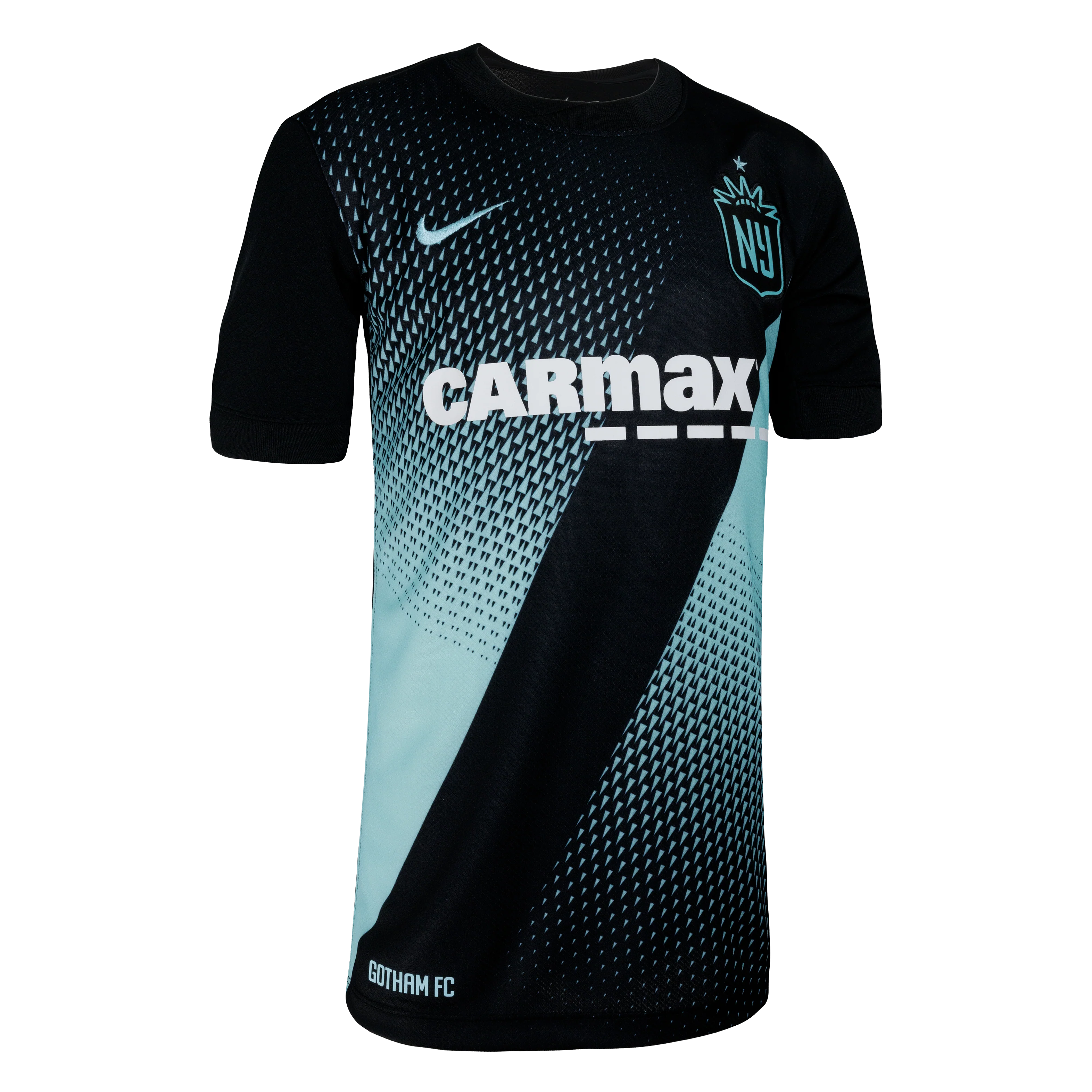 2025 Youth Gotham FC Nike Black Primary Replica Customizable Jersey - Image 4
