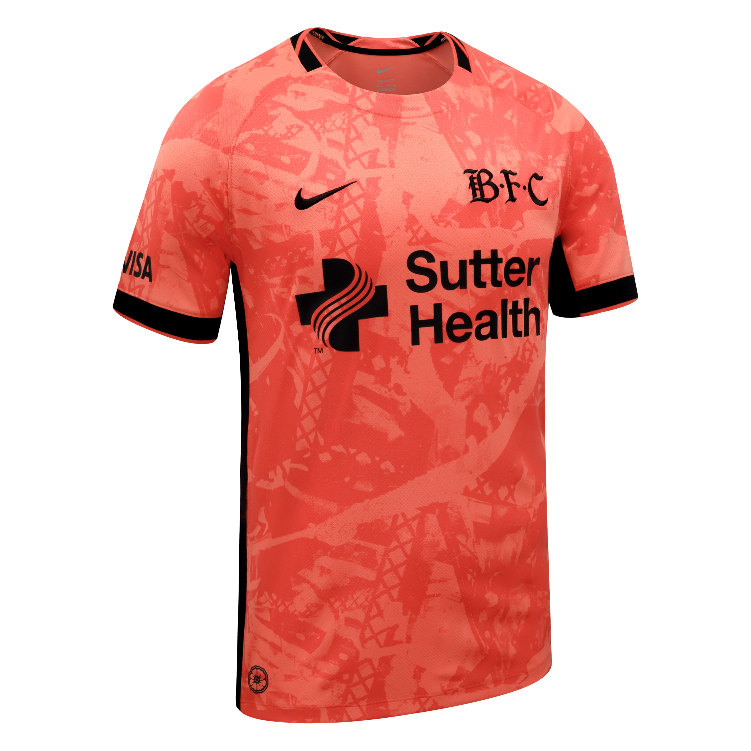 2026 Unisex Bay FC Third Poppy Replica Customizable Jersey - Image 3