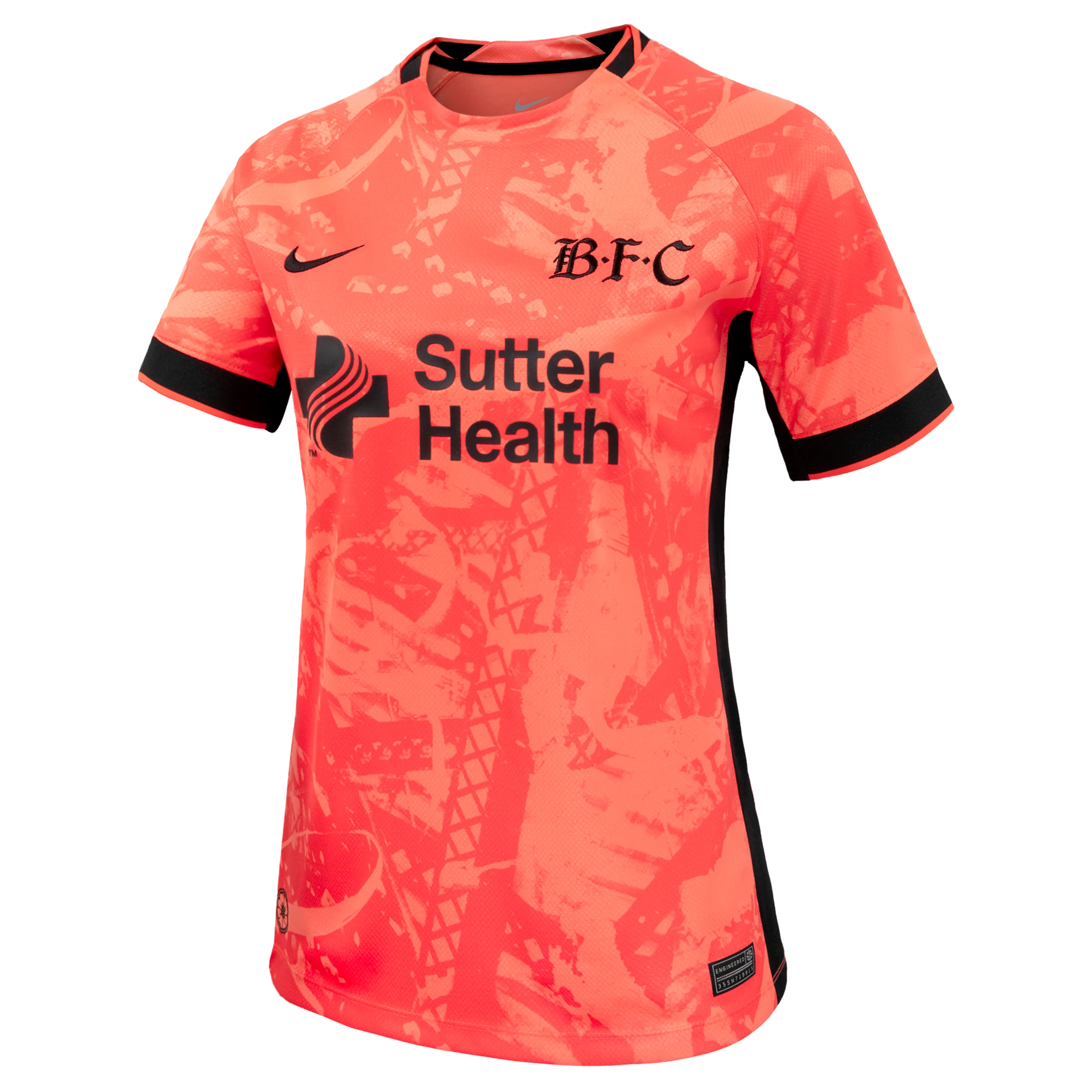 2026 Women's Bay FC Third Poppy Replica Customizable Jersey - Image 2
