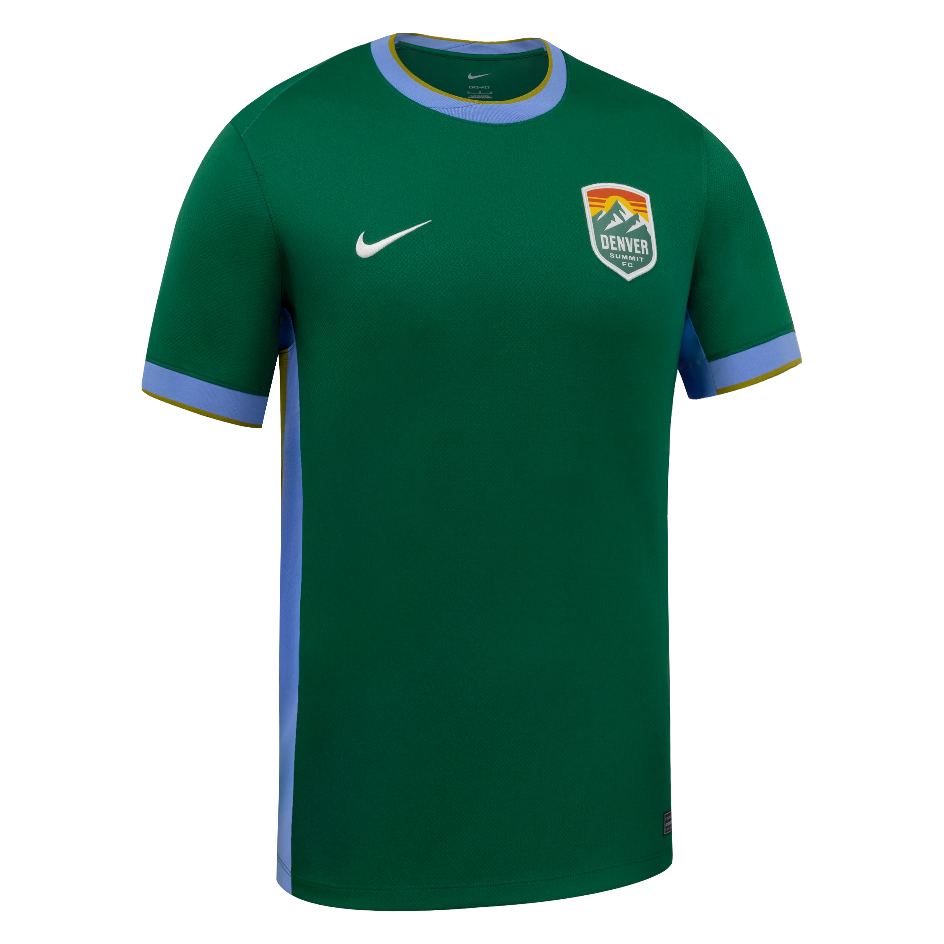 2026 Unisex Denver Summit FC Primary Evergreen Replica Customizable Jersey - Image 4