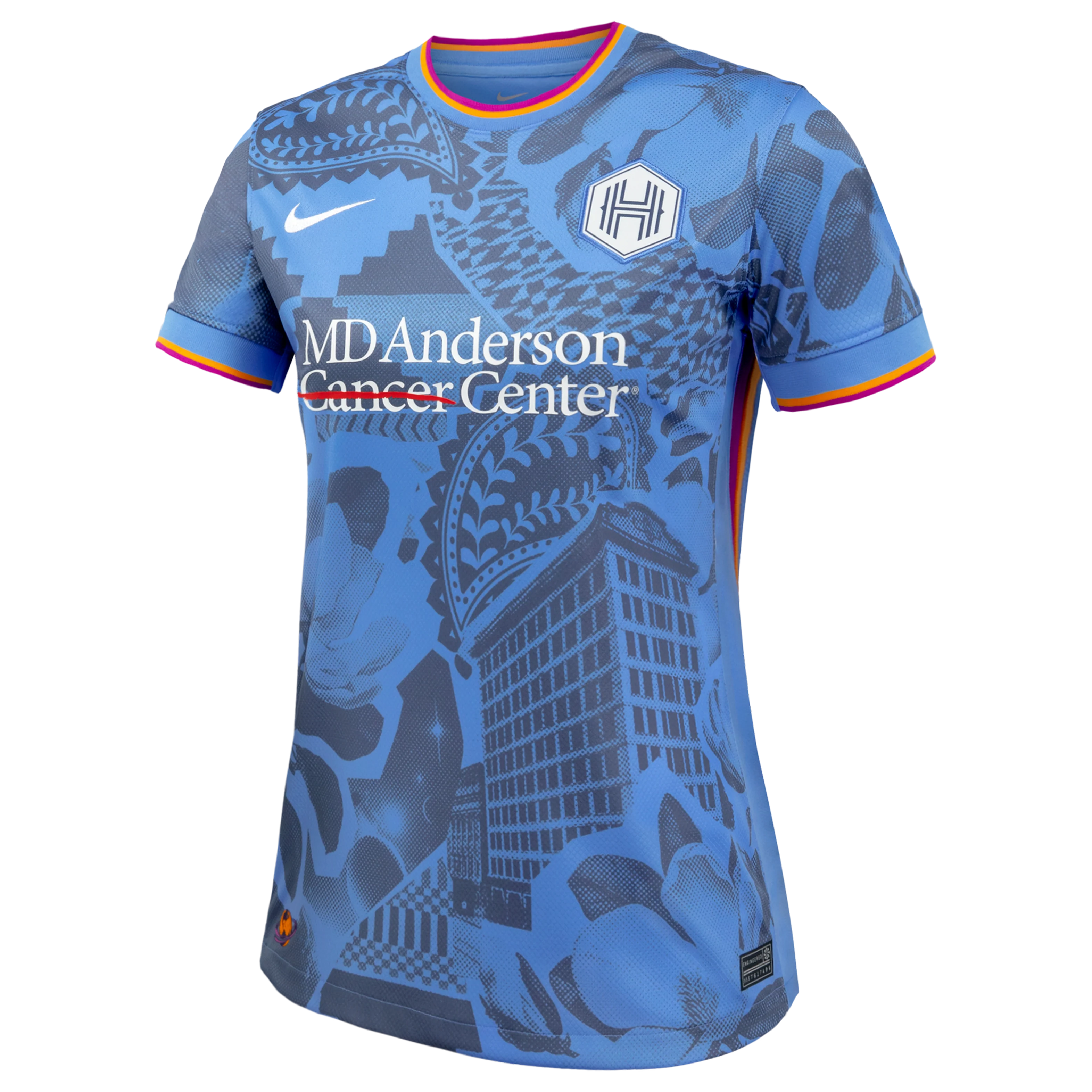 2026 Women's Houston Dash Third Replica Houston Chronicles Customizable Jersey - Image 2