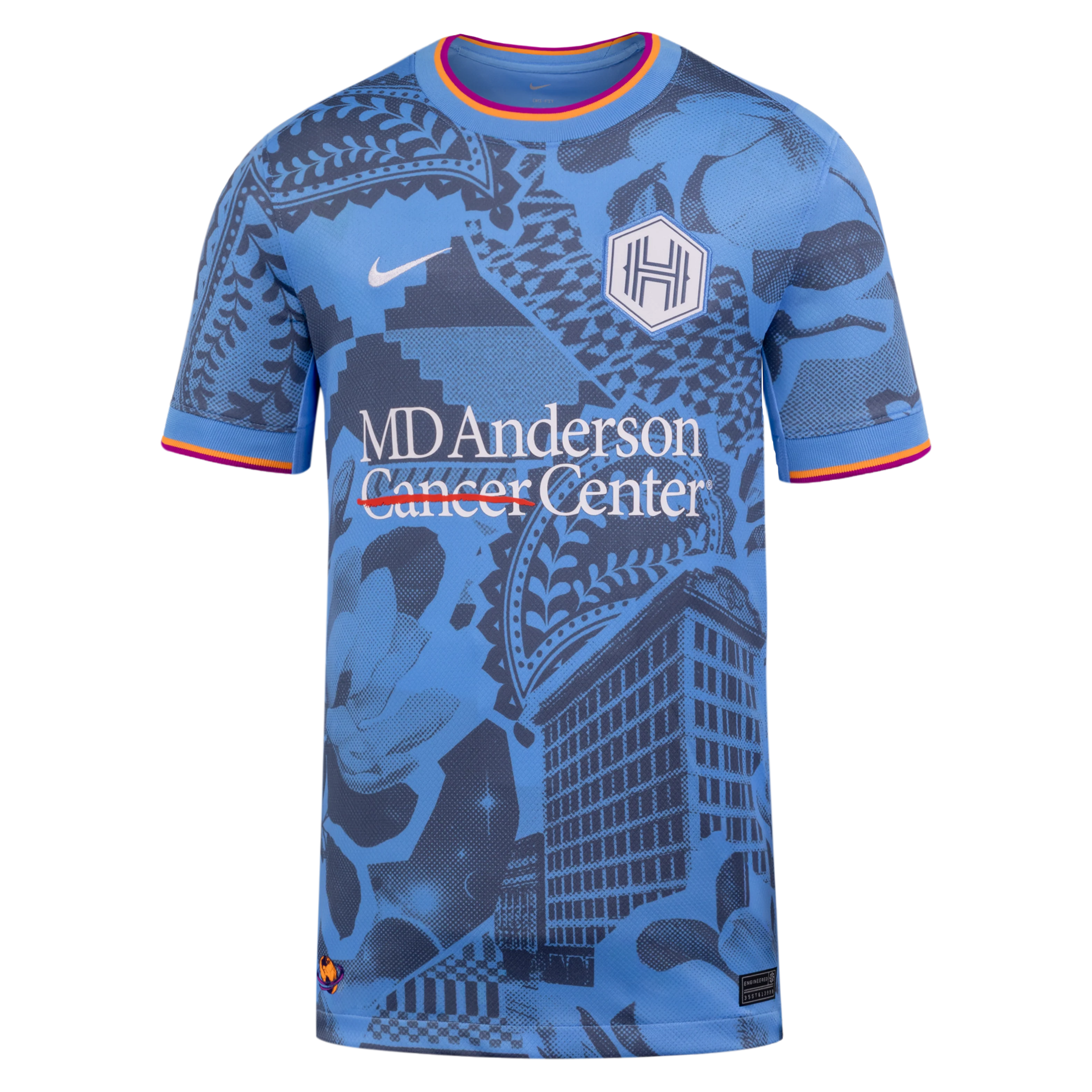2026 Youth Houston Dash Third Replica Houston Chronicles Customizable Jersey
