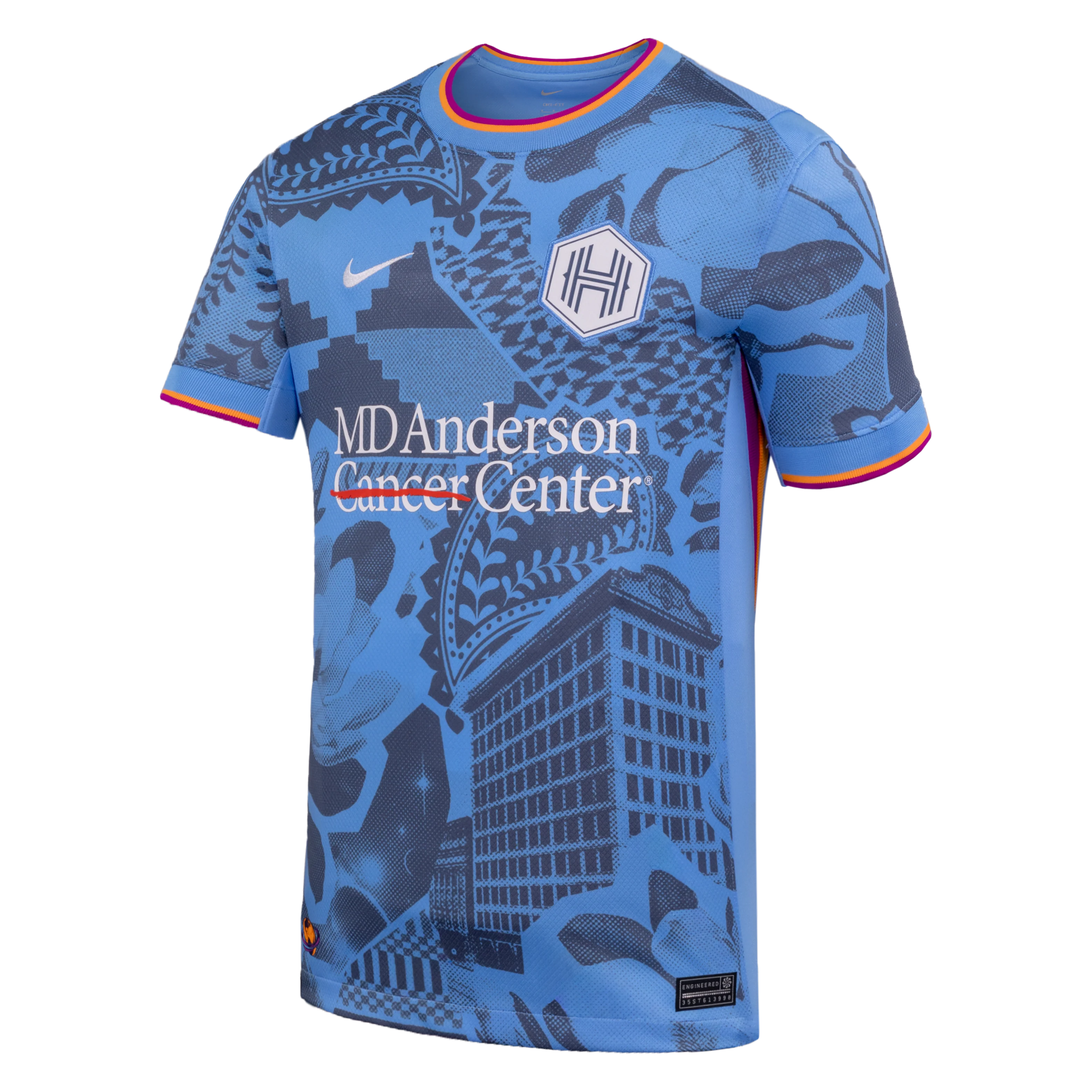 2026 Youth Houston Dash Third Replica Houston Chronicles Customizable Jersey - Image 2