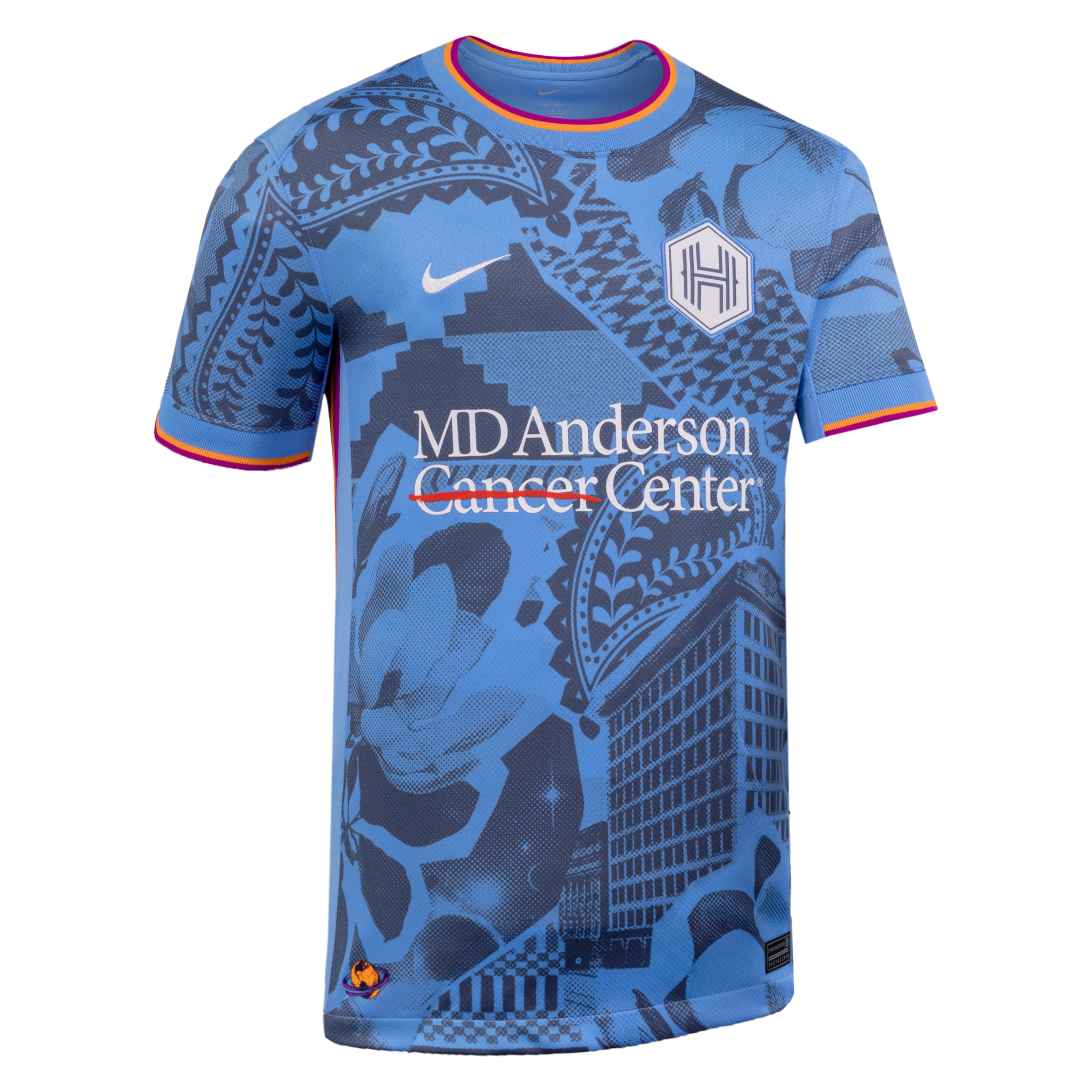 2026 Youth Houston Dash Third Replica Houston Chronicles Customizable Jersey - Image 3