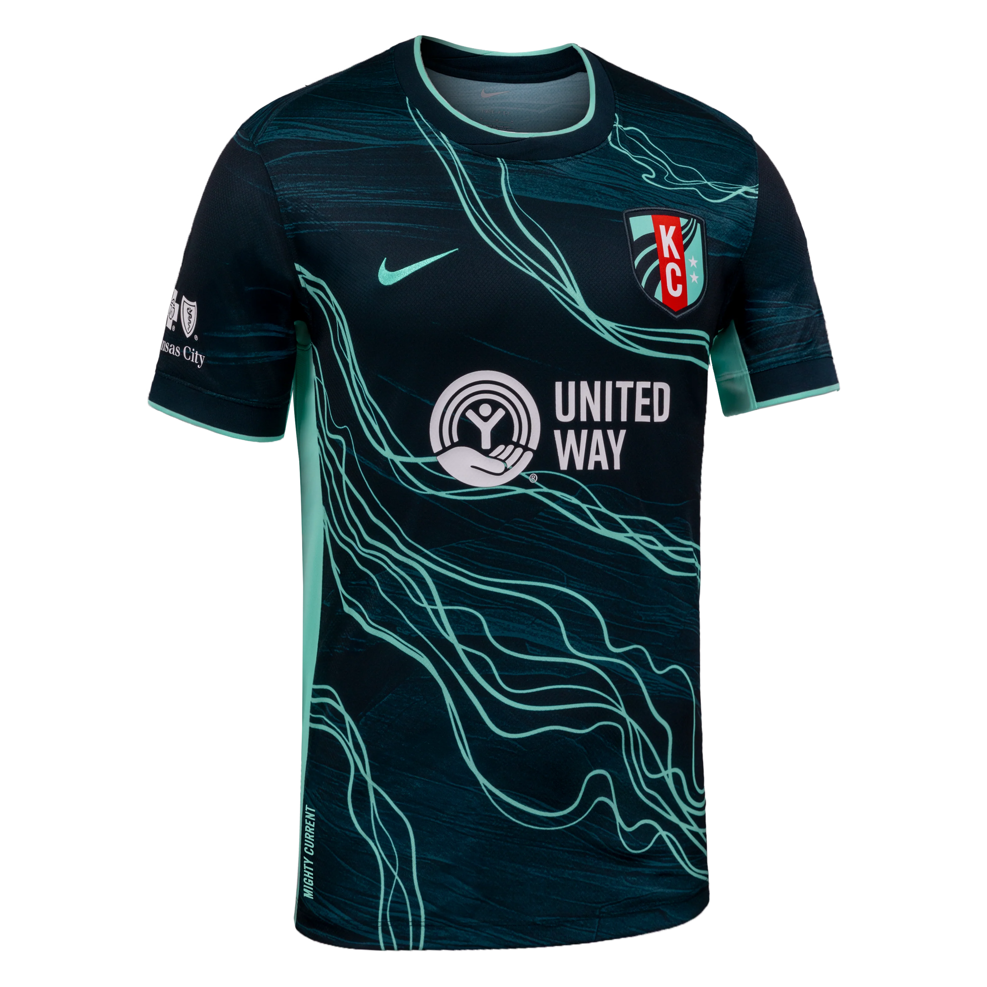 2026 Unisex KC Current Third Storm Replica Customizable Jersey - Image 2