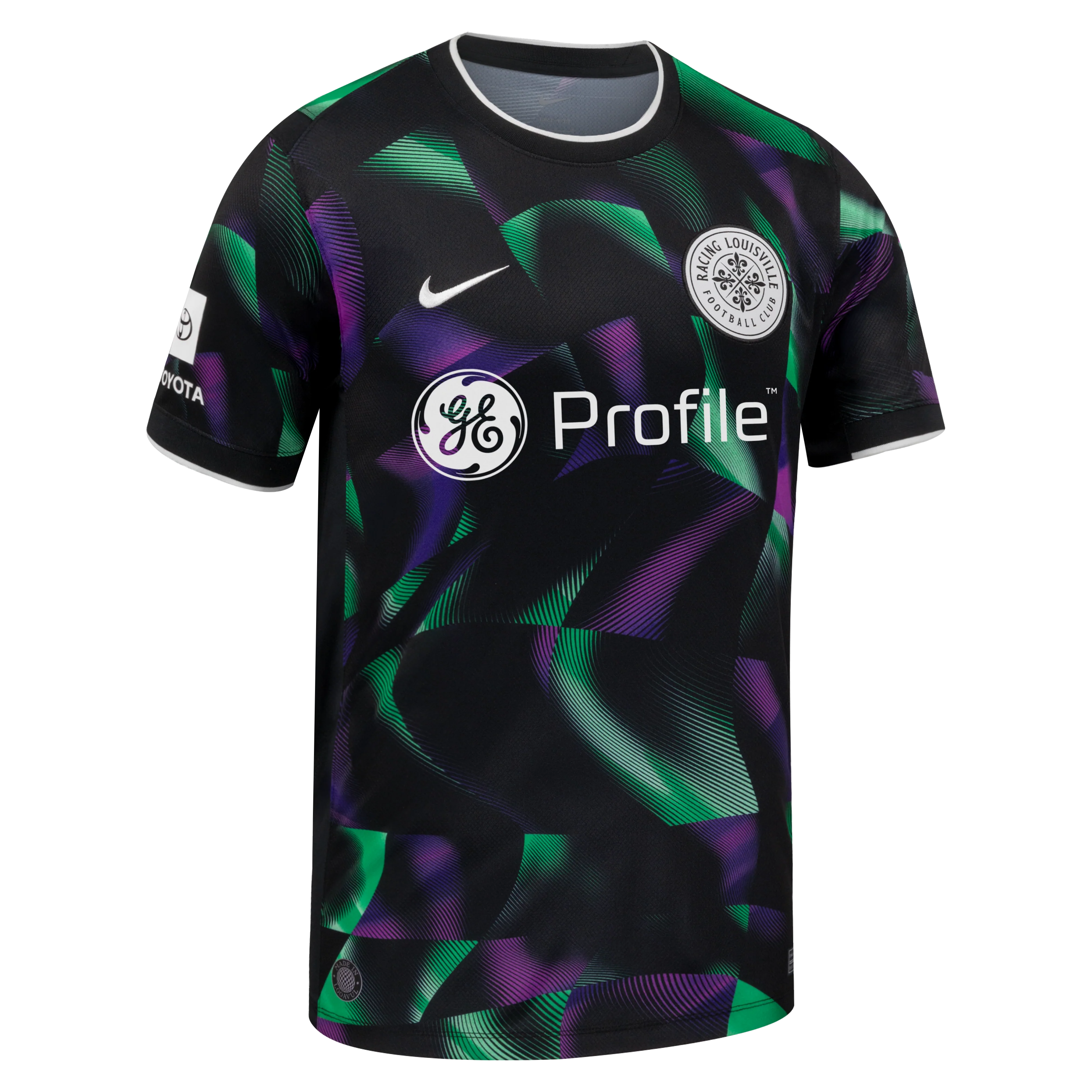 2026 Unisex Racing Louisville FC Nike Third Disco Replica Customizable Jersey - Image 2