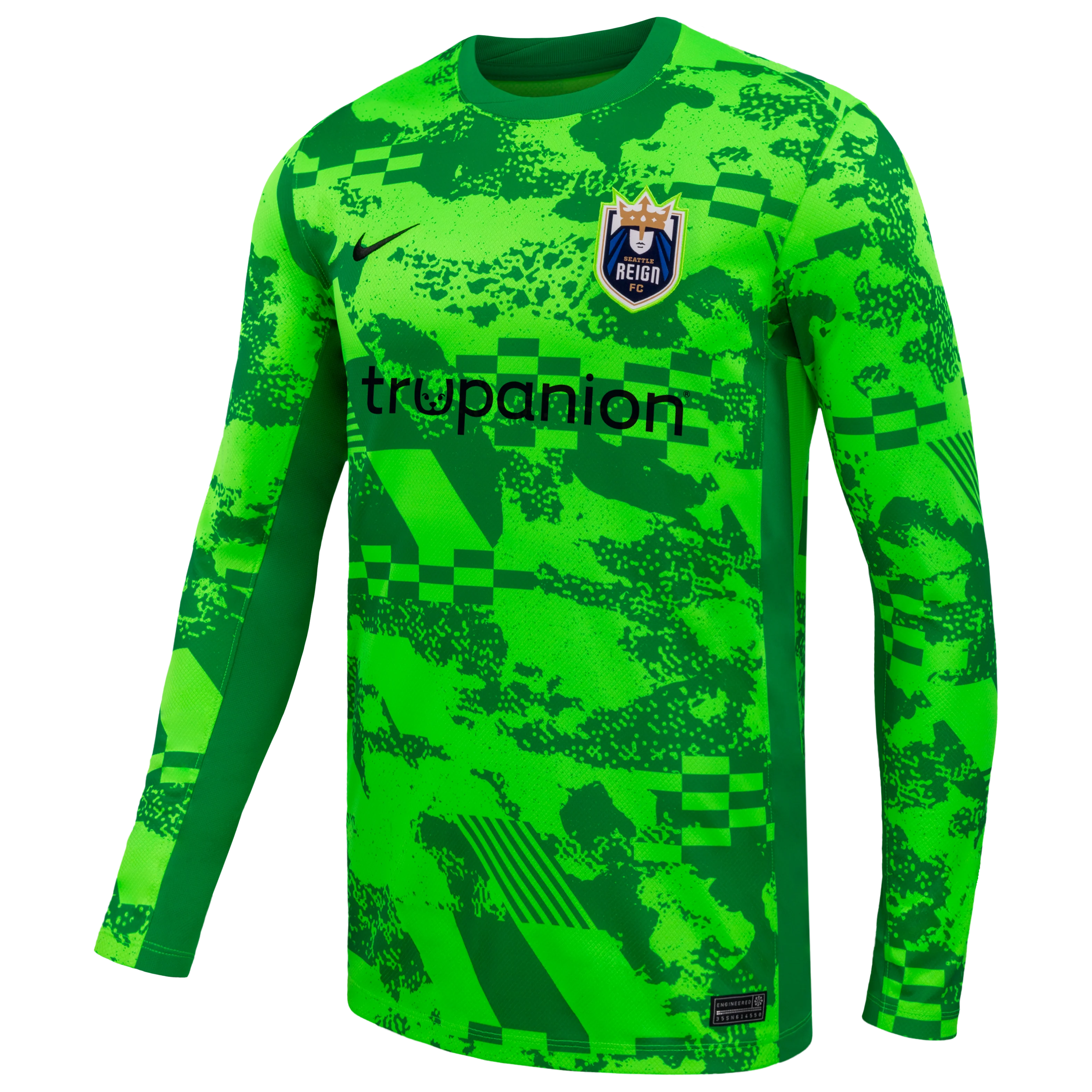 2026 Unisex Seattle Reign FC Nike Replica Goalkeeper Customizable Jersey - Image 3