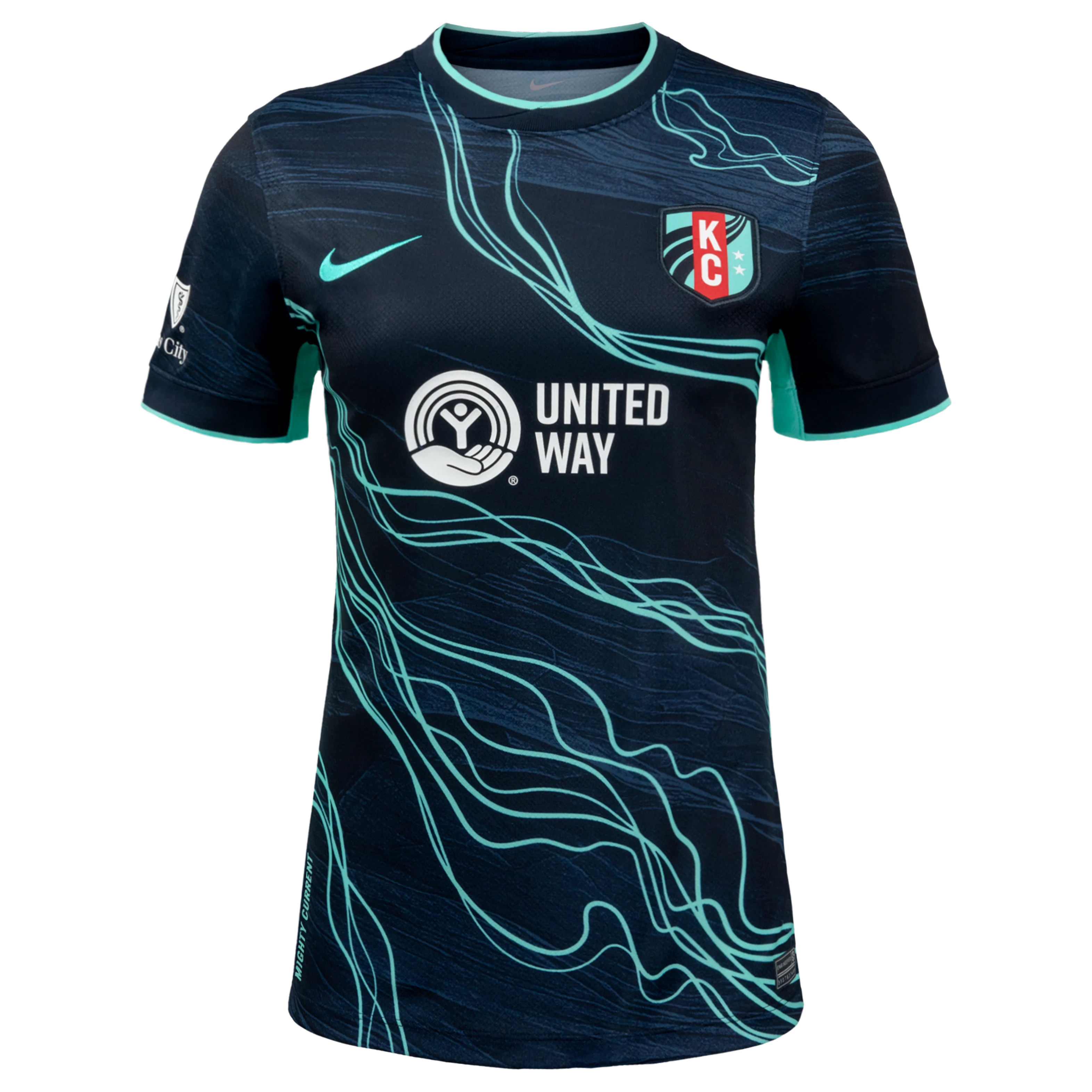 2026 Women's KC Current Third Storm Replica Customizable Jersey