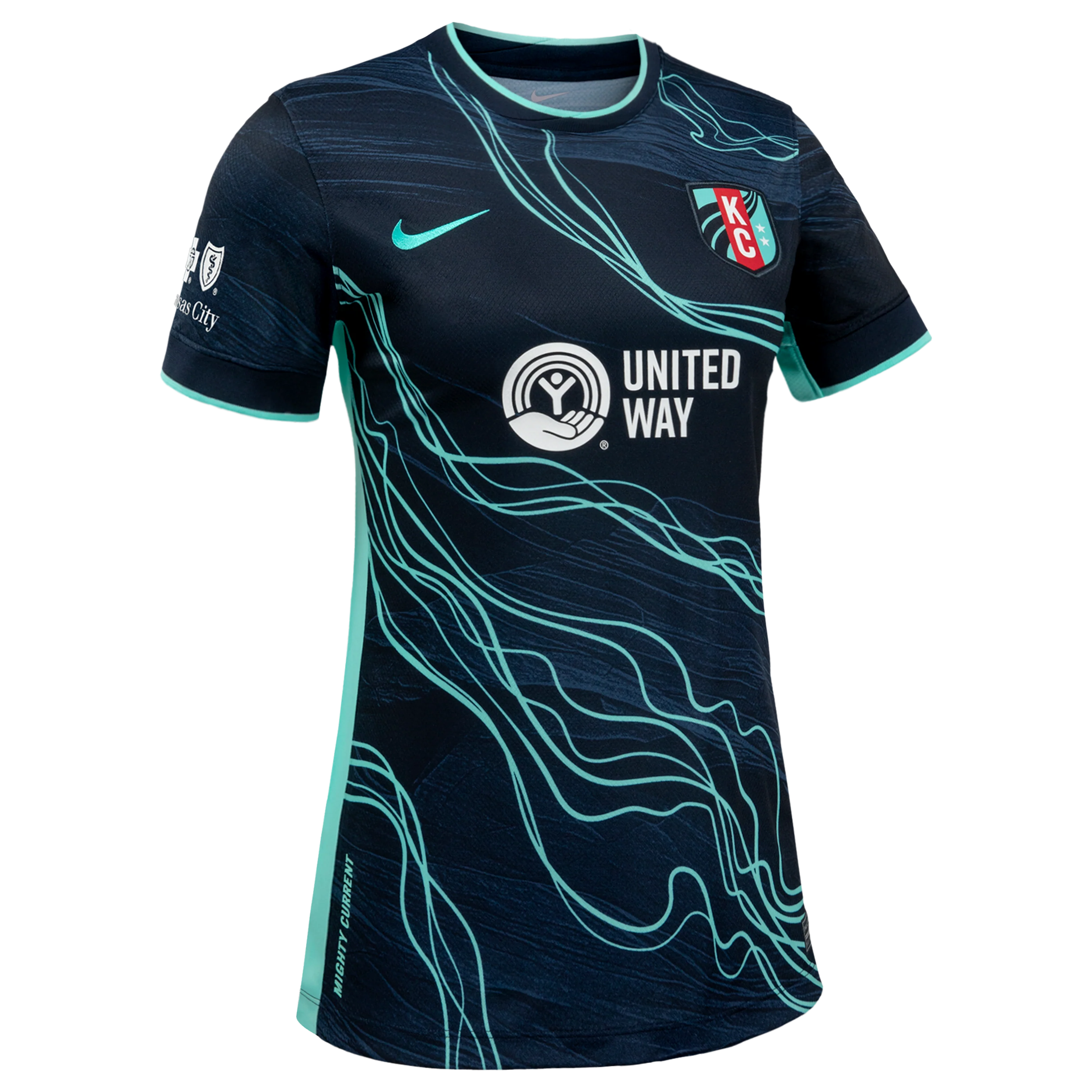 2026 Women's KC Current Third Storm Replica Customizable Jersey - Image 2