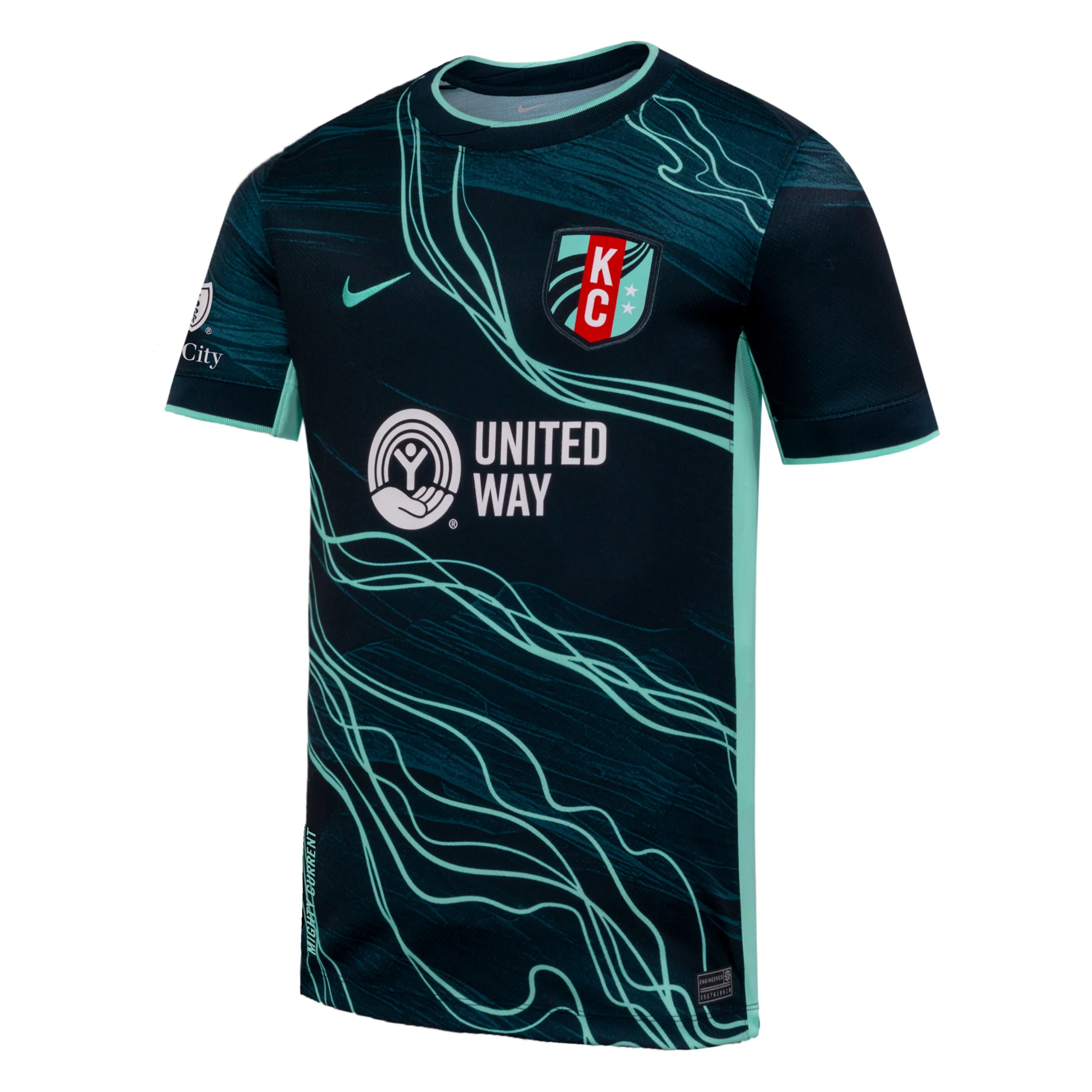 2026 Youth KC Current Third Storm Replica Customizable Jersey - Image 2