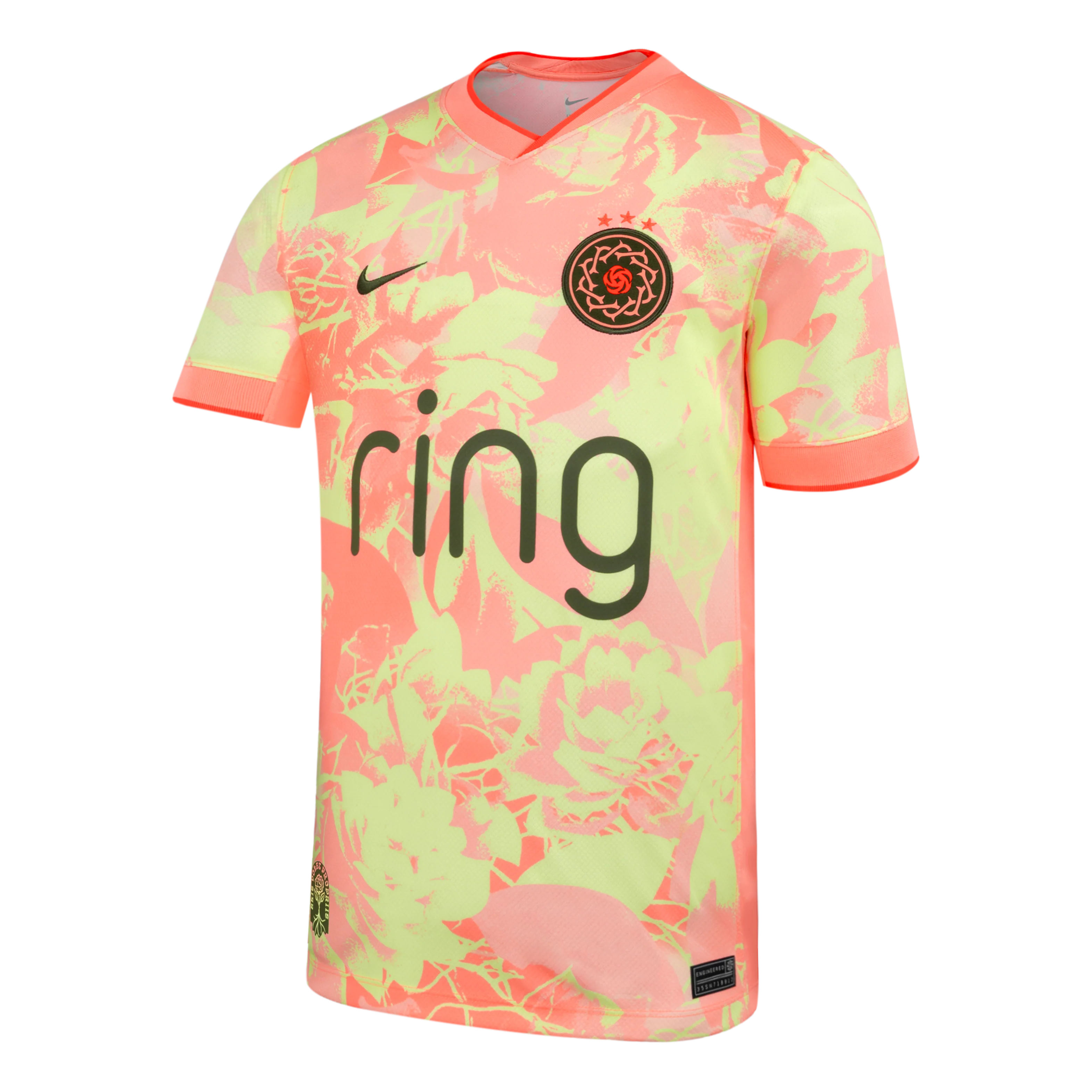 2026 Youth Portland Thorns FC Nike 2026 Primary Electric Bloom Replica Customizable Jersey - Image 3