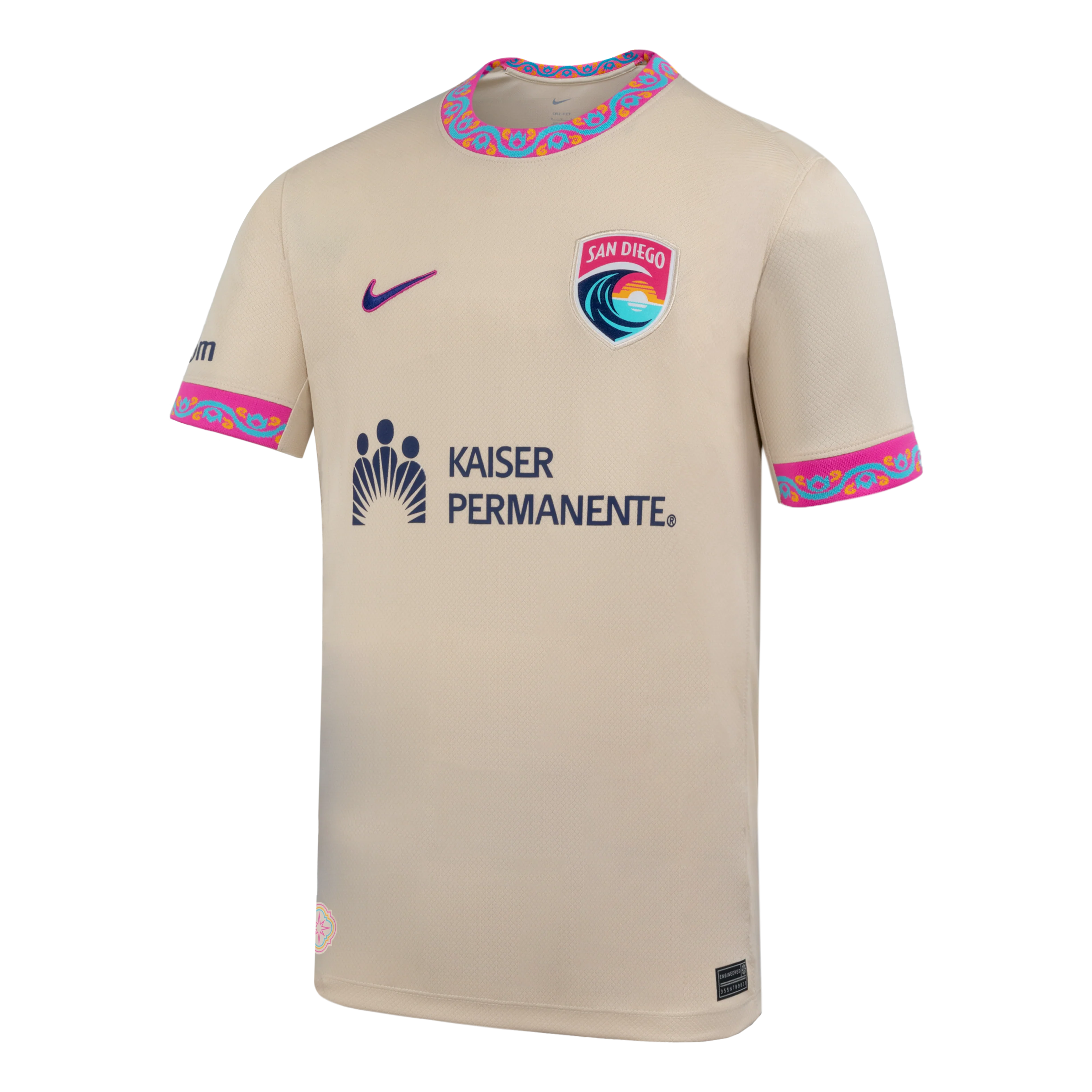 2026 Youth San Diego Wave FC Nike Primary Balboa Park Replica Customizable Jersey - Image 3