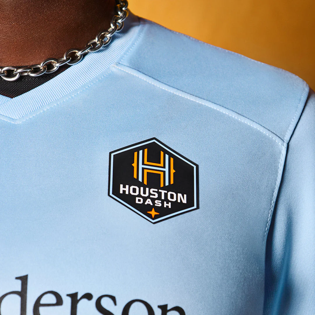 Unisex Houston Dash Nike 2024 Secondary Space City Blue Replica Jersey - Image 5