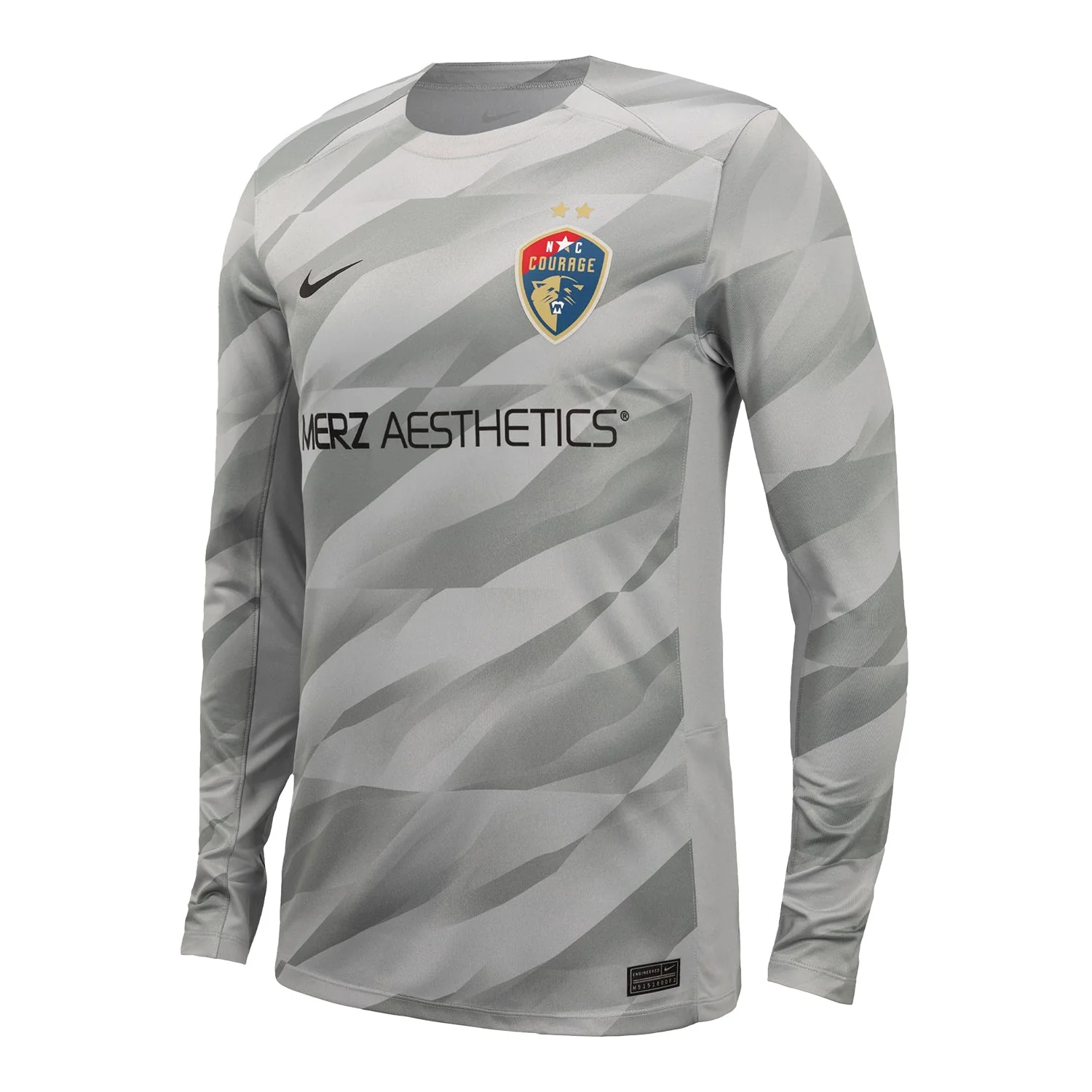 Unisex NC Courage Nike 2024 Replica Grey Goalkeeper Jersey - Image 2