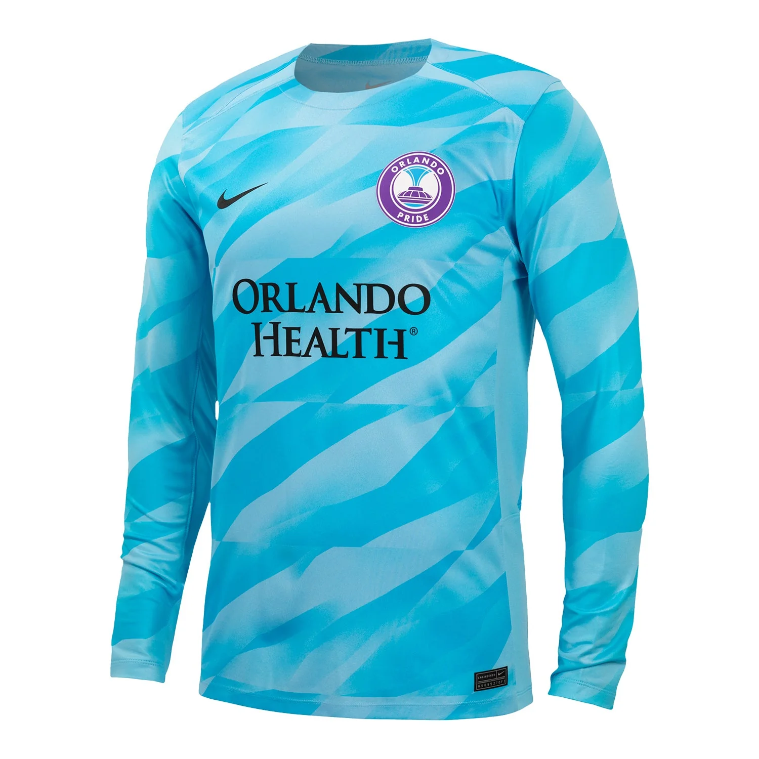 Unisex Orlando Pride Nike 2024 Replica Blue Goalkeeper Jersey - Image 2