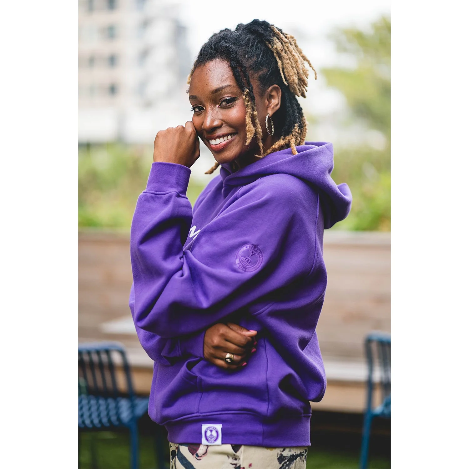 Unisex Orlando Pride Purple NWSL Hoodie - Image 5