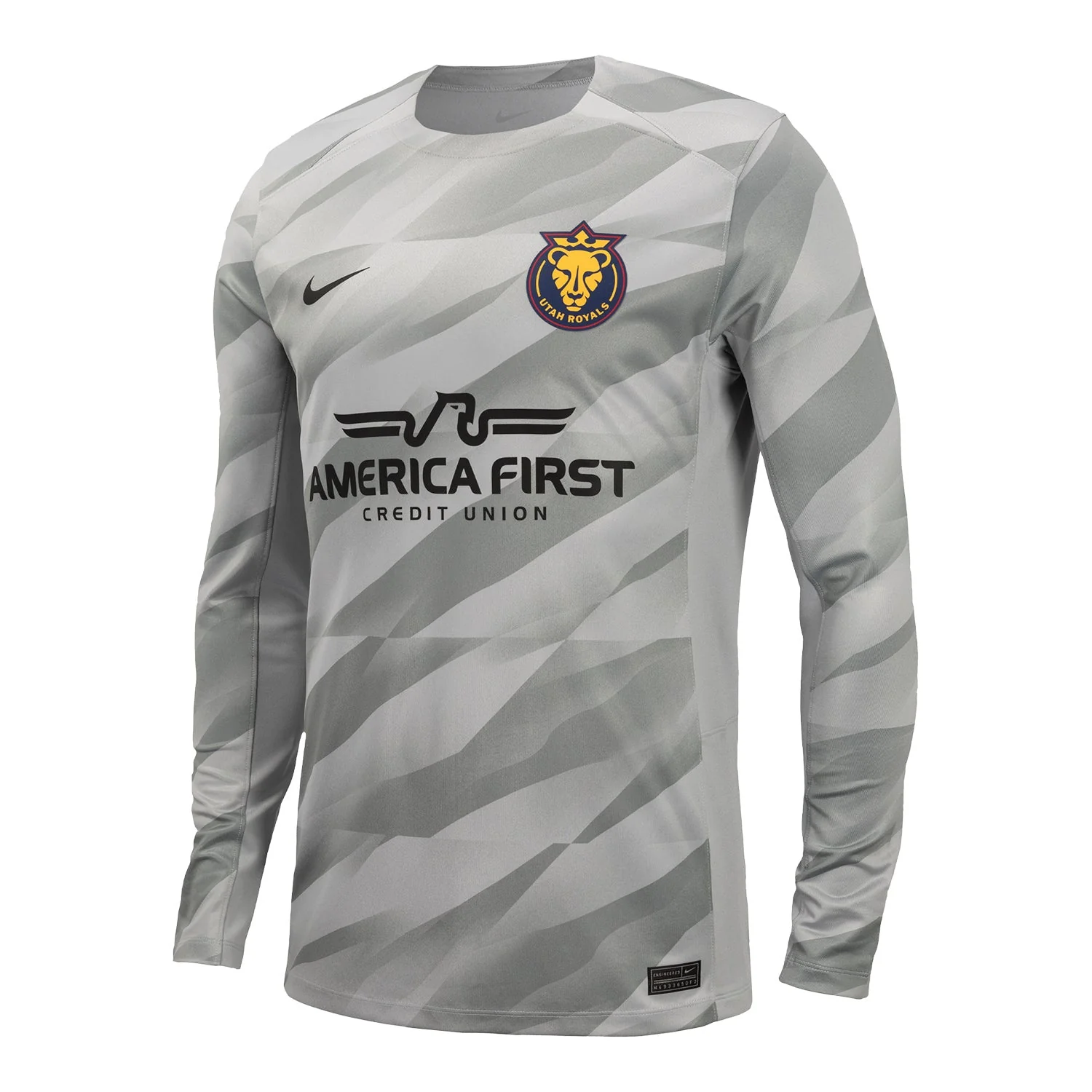 Unisex Utah Royals Nike 2024 Replica Grey Goalkeeper Jersey - Image 2