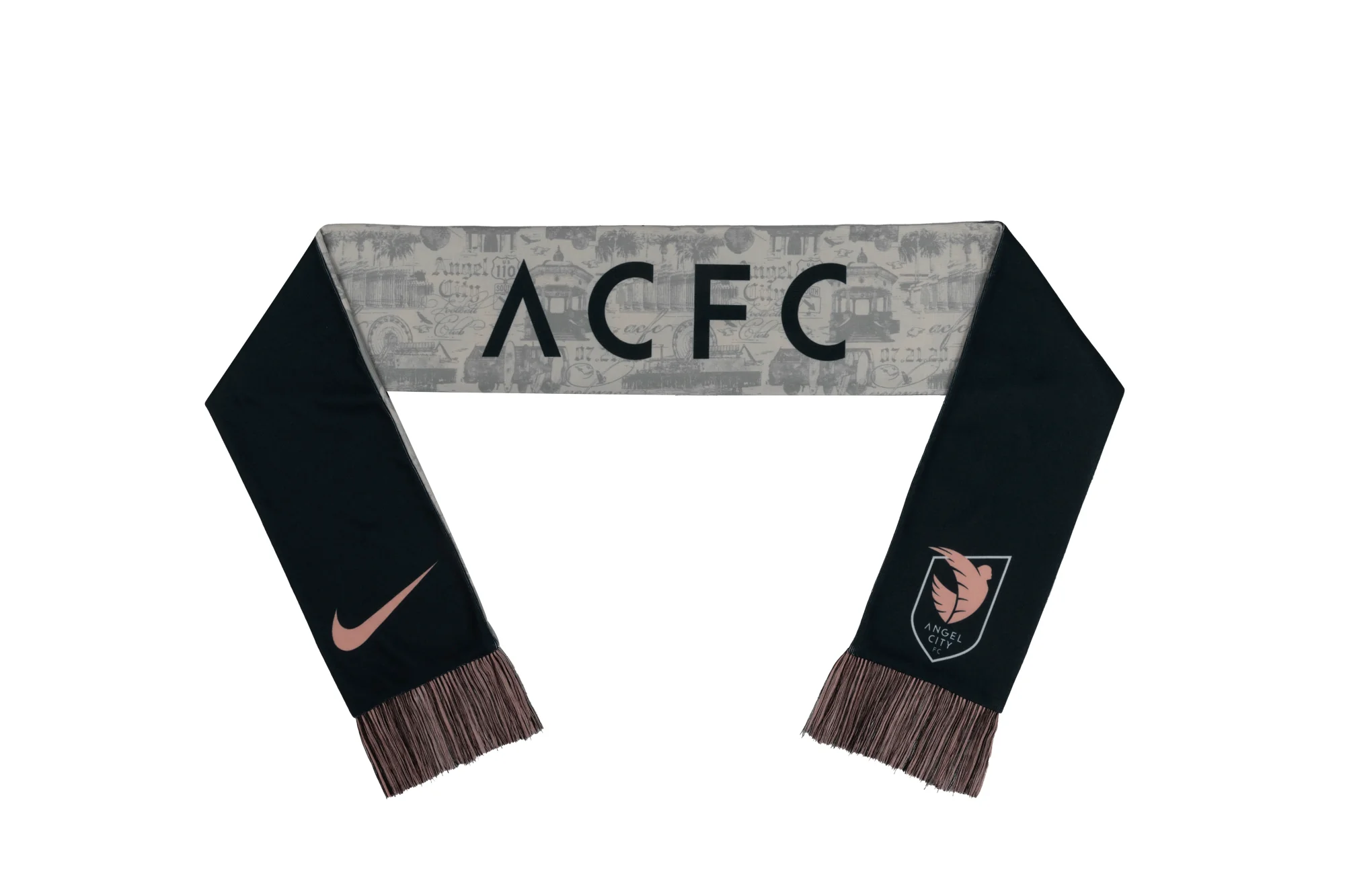 Angel City FC Black Volemos Scarf - Image 2