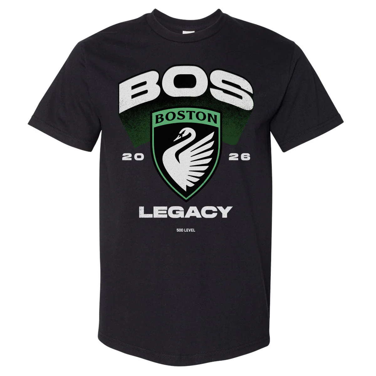 Unisex Boston Legacy FC Emblem Heavyweight Tee