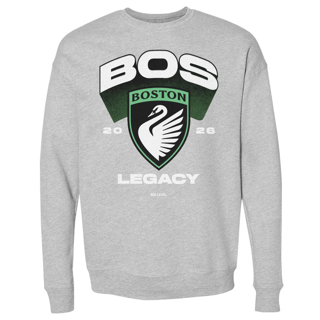 Unisex Boston Legacy FC Emblem Crewneck Sweatshirt