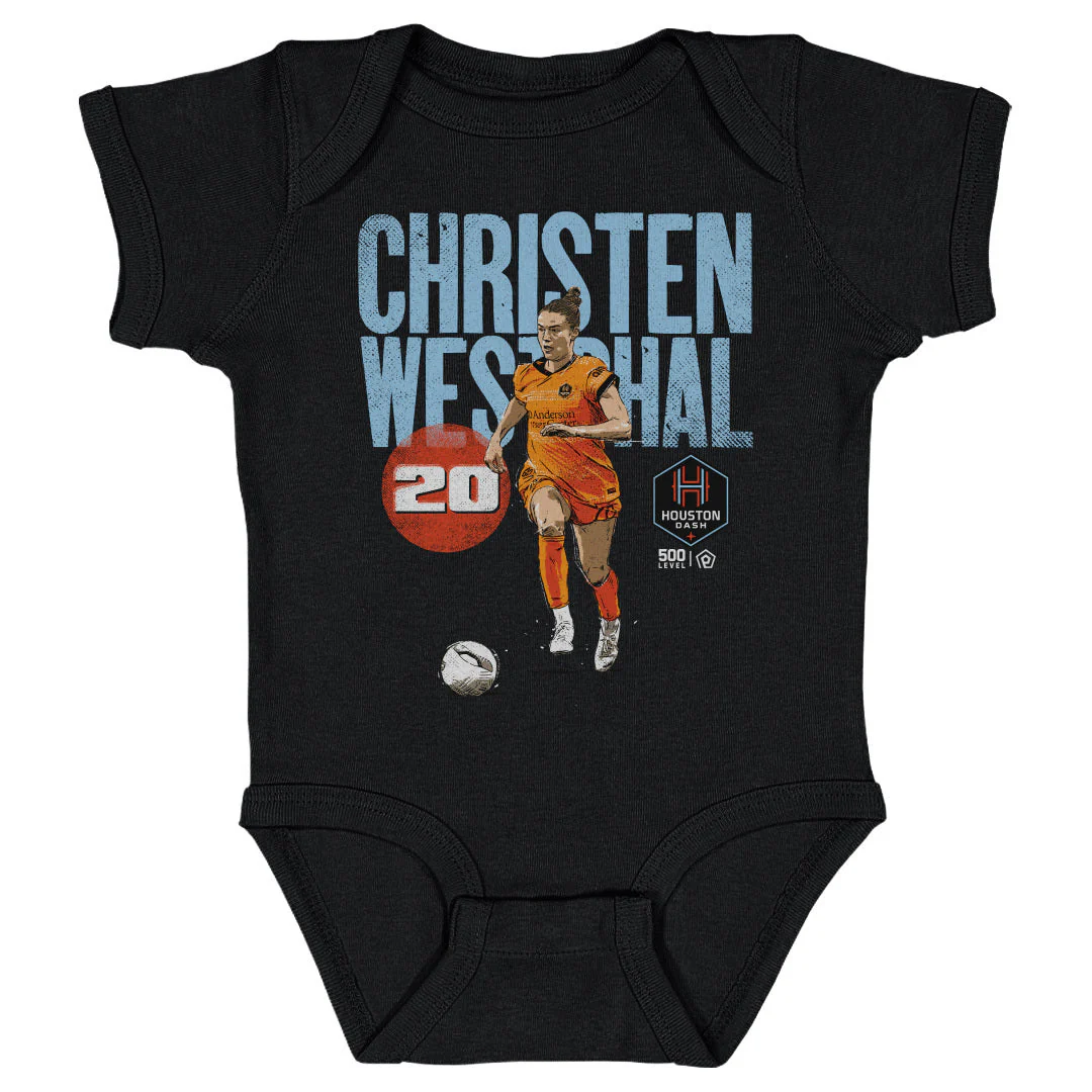 Infant Houston Dash Christen Westphal Bold Onesie