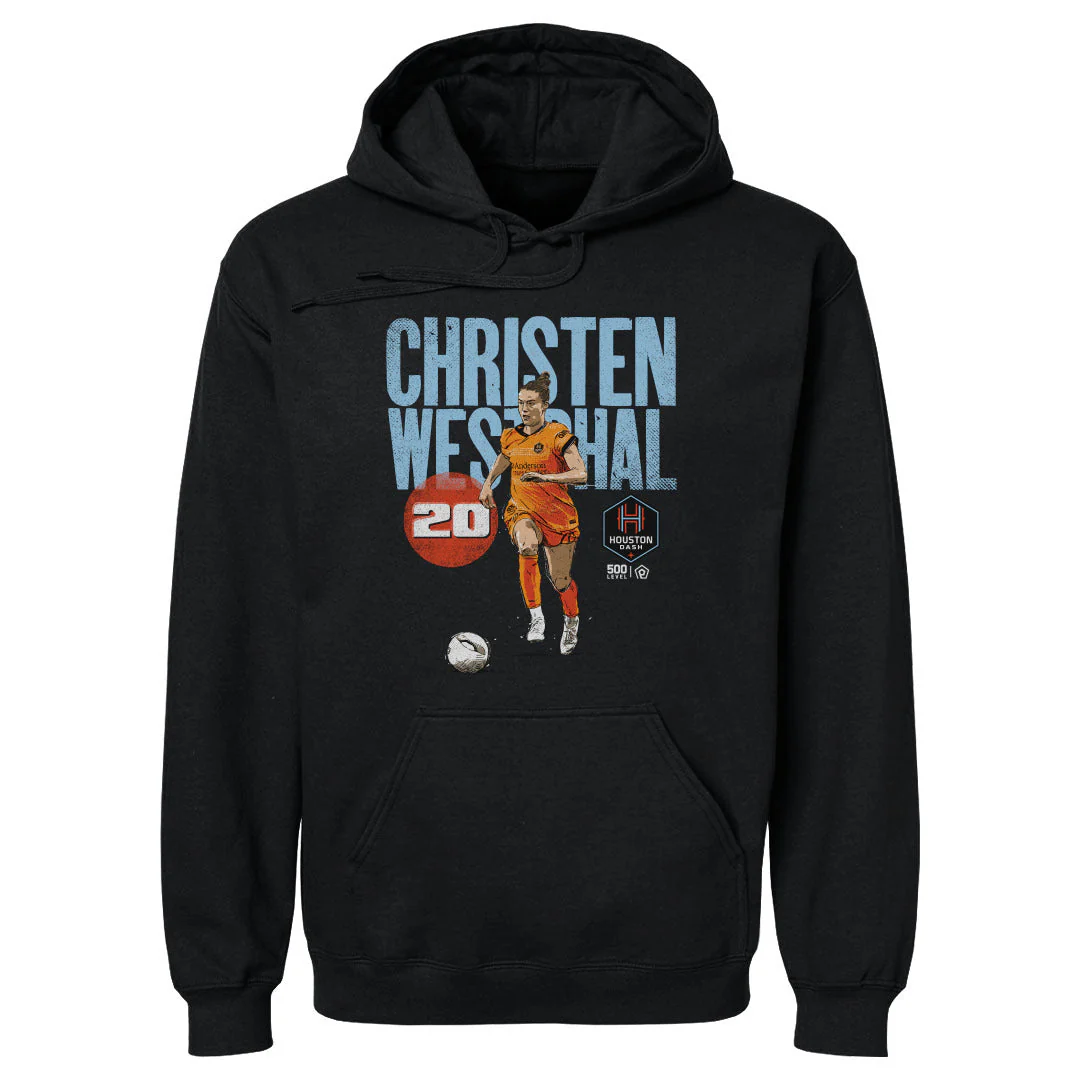 Unisex Houston Dash Christen Westphal Bold Hoodie