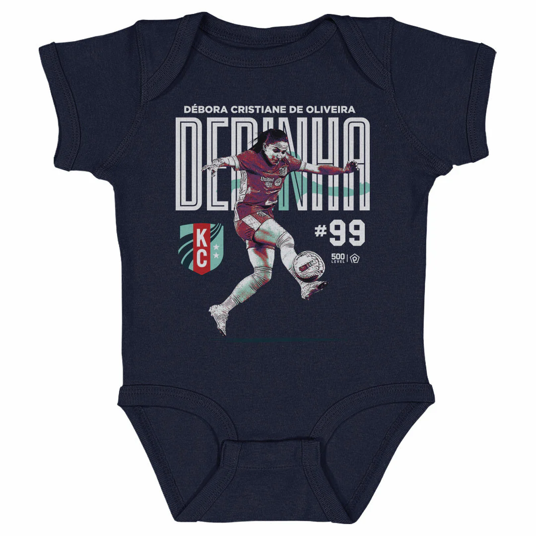 Infant KC Current Debinha Bitmap Onesie - Image 3