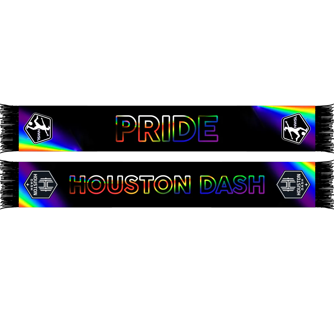 Houston Dash 2025 Pride Scarf