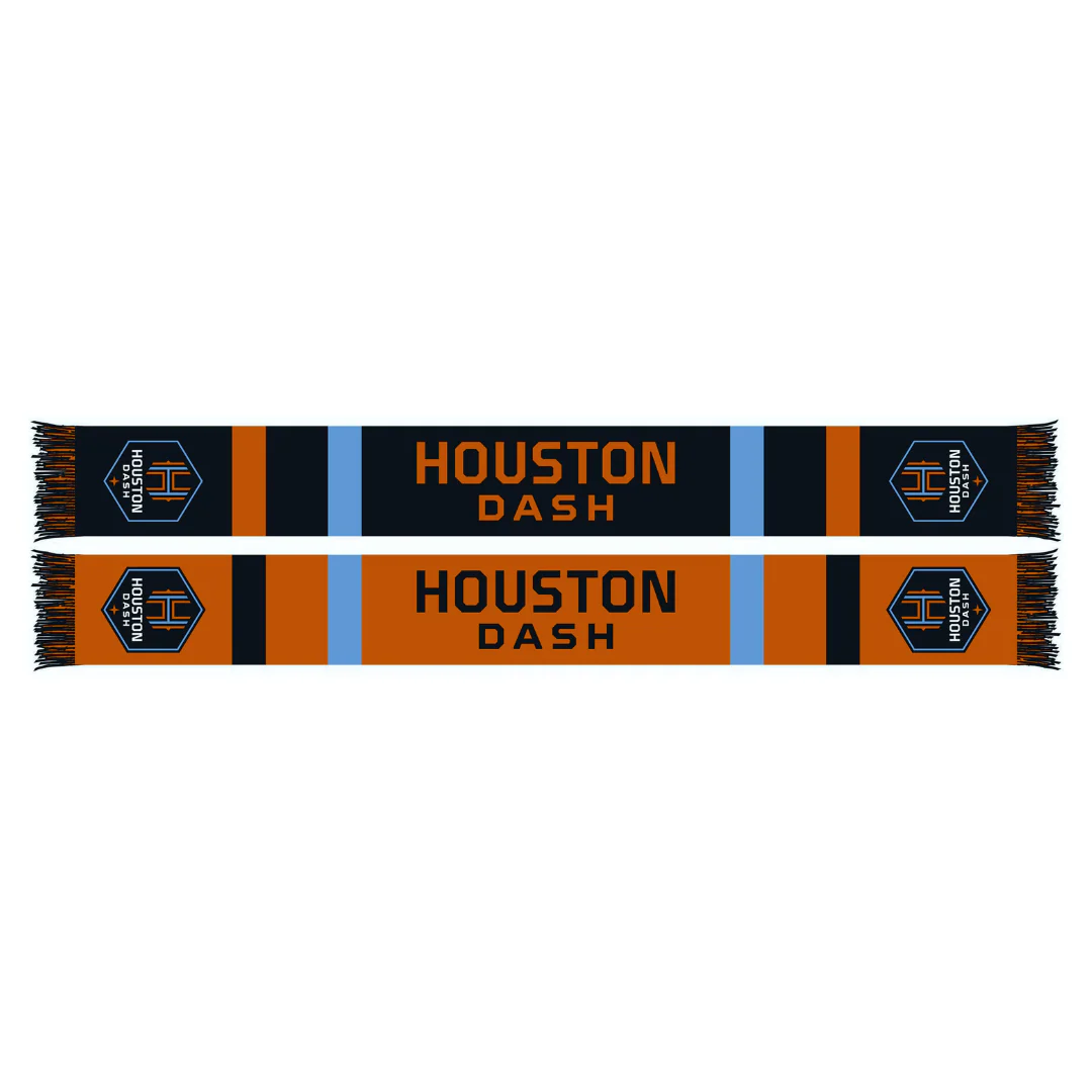 Houston Dash Invert Bar Knit Scarf