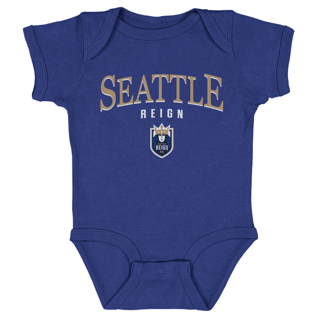 Infant Seattle Reign FC Arched Wordmark Onesie - Image 2
