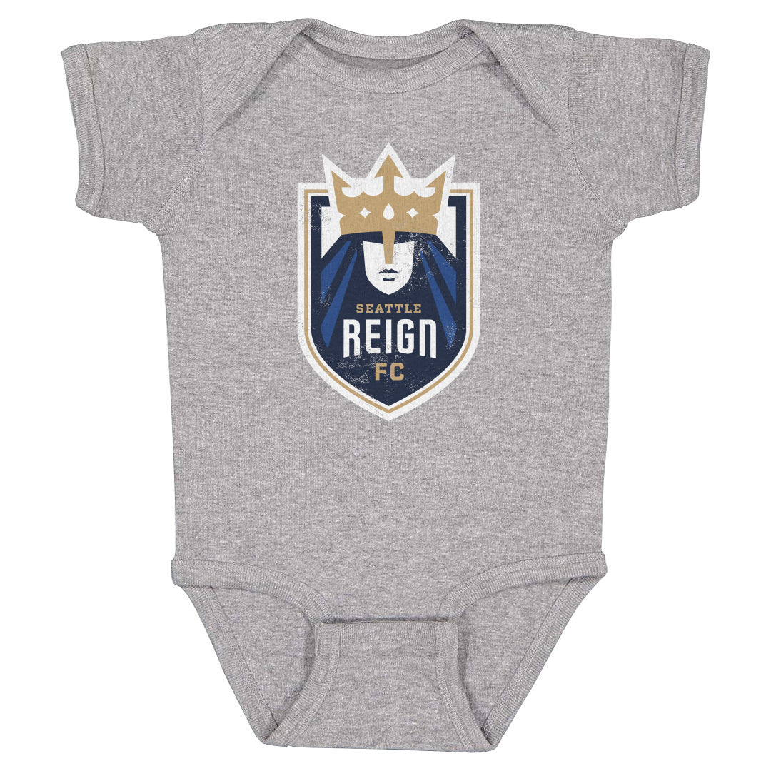 Infant Seattle Reign FC Vintage Primary Logo Onesie - Image 2